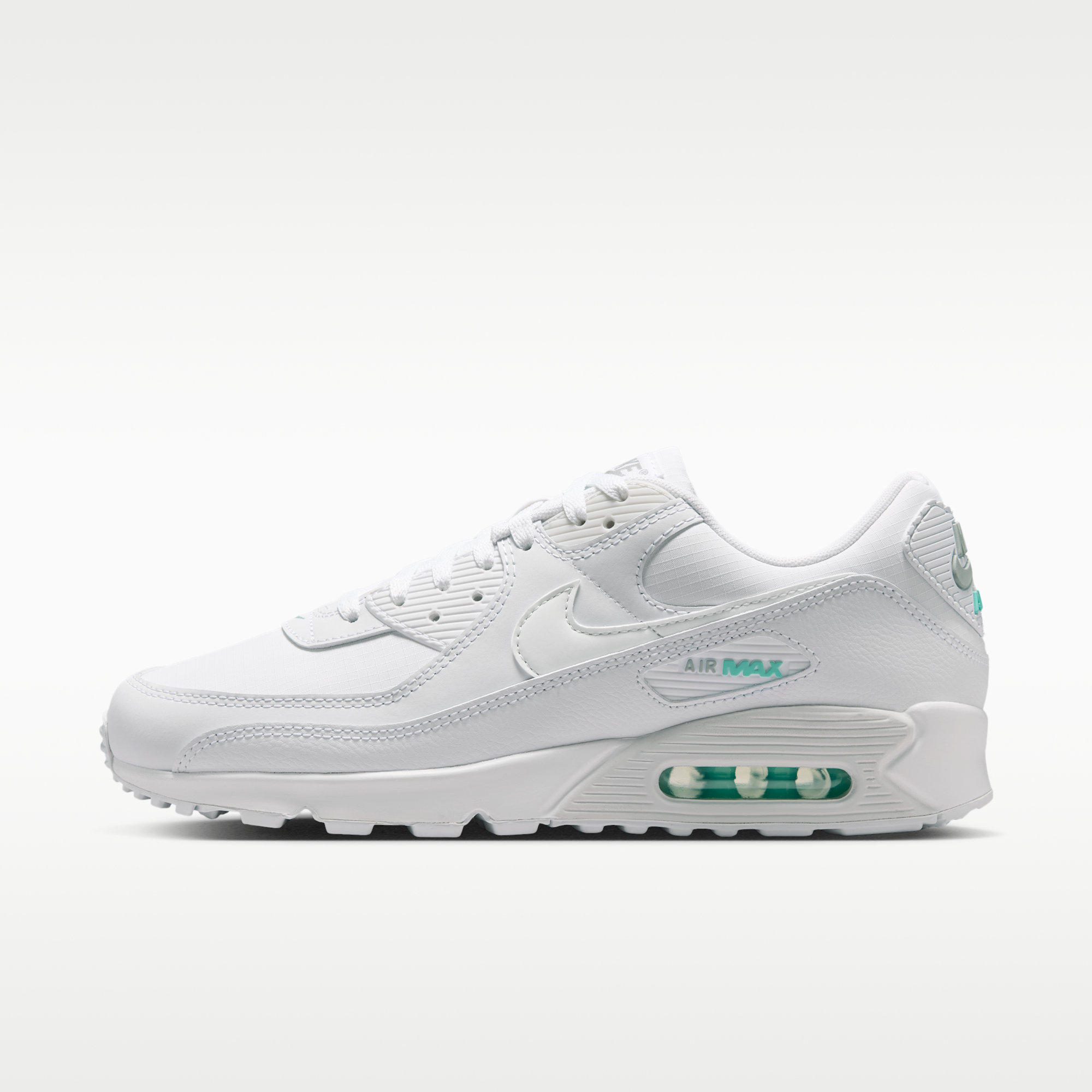 Nike Air Max 90 - Λευκό/Hyper Turquoise/Photon Dust - 1
