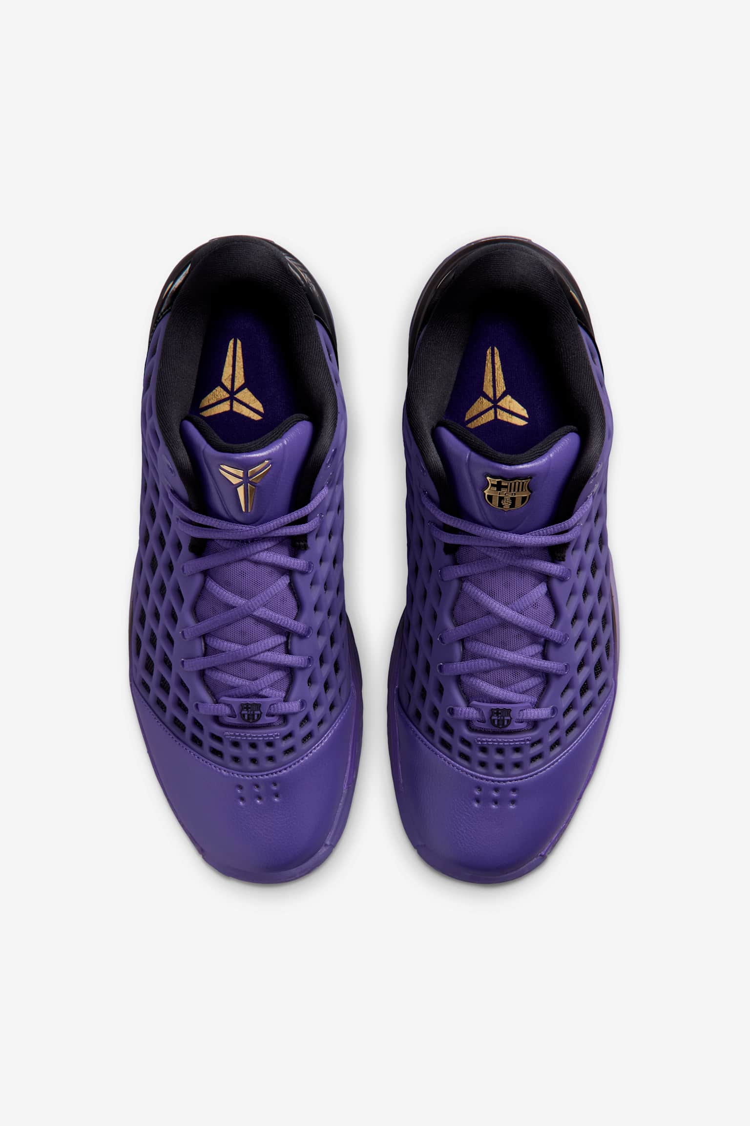 Kobe 3 Low Protro x Μπαρτσελόνα - Μαύρο/Electro Purple/Metallic Gold - 5