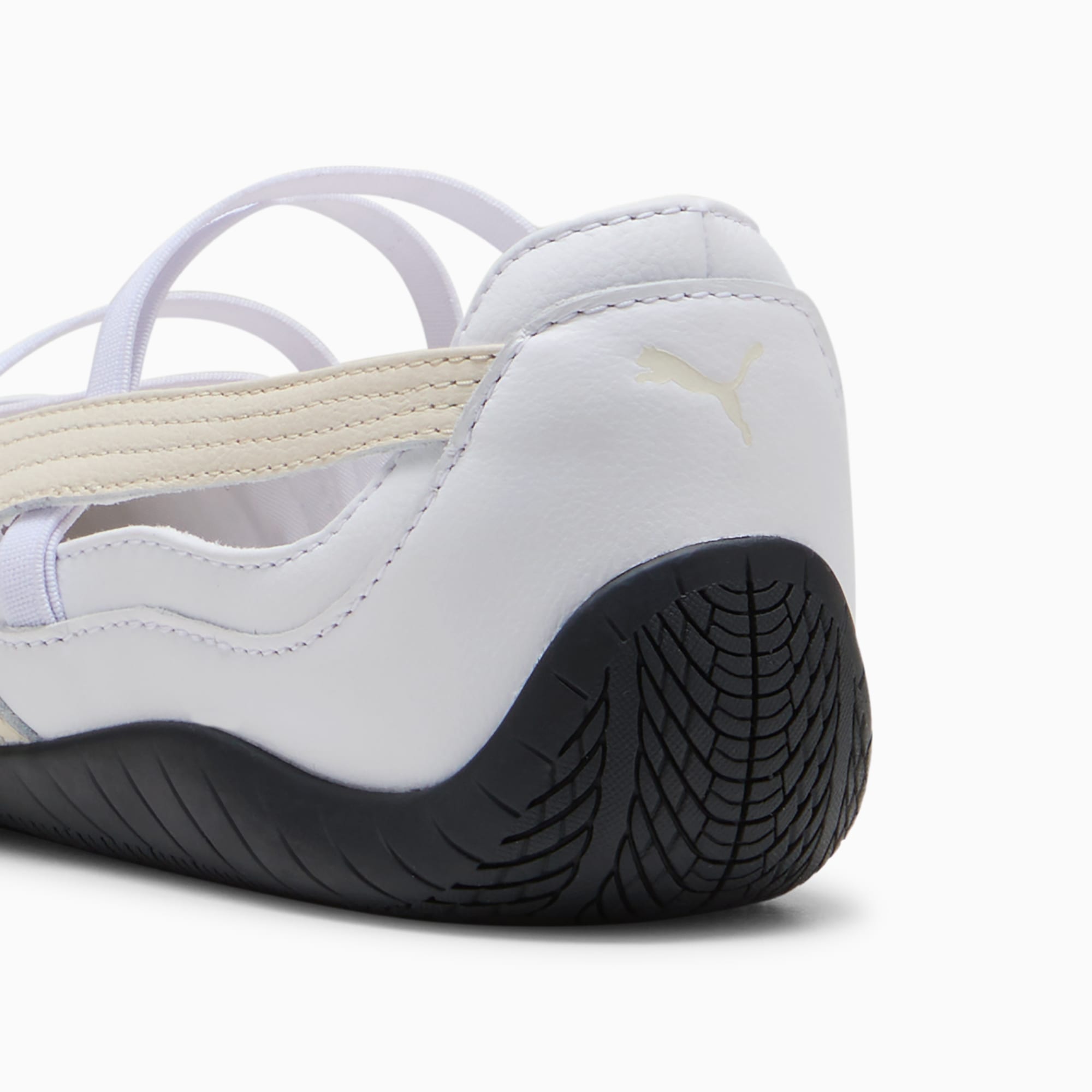 Speedcat Ballet Lederschuhe Damen - PUMA White-Alpine Snow