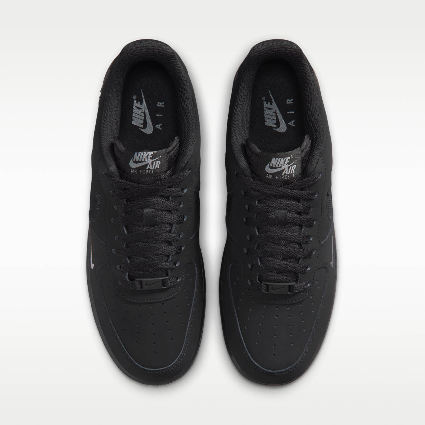 Nike Air Force 1 '07 LV8 - Μαύρο/Cool Grey/Cool Grey - 4