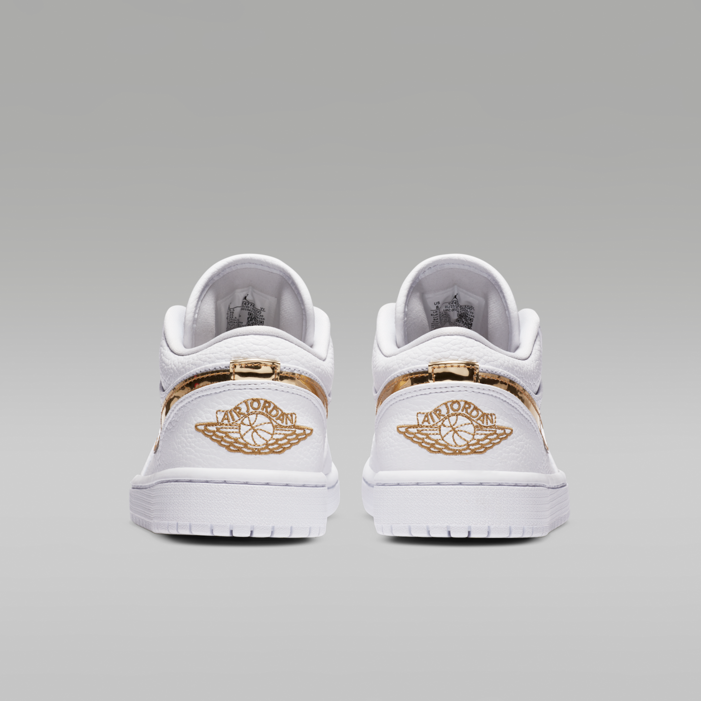 Air Jordan 1 Low SE - Λευκό/Λευκό/Metallic Gold - 6