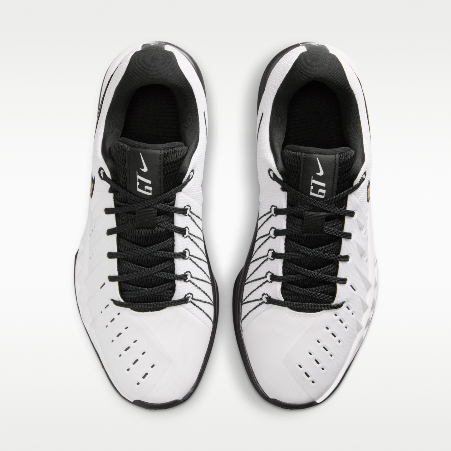 Nike G.T. Cut Academy 2 - Λευκό/Μαύρο/Metallic Gold - 4