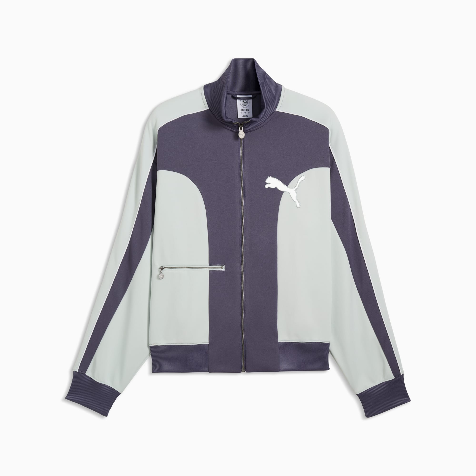 T7 Love Of The Cat Relaxed Trainingsjacke Herren - Inky Depths-Créme De Mint