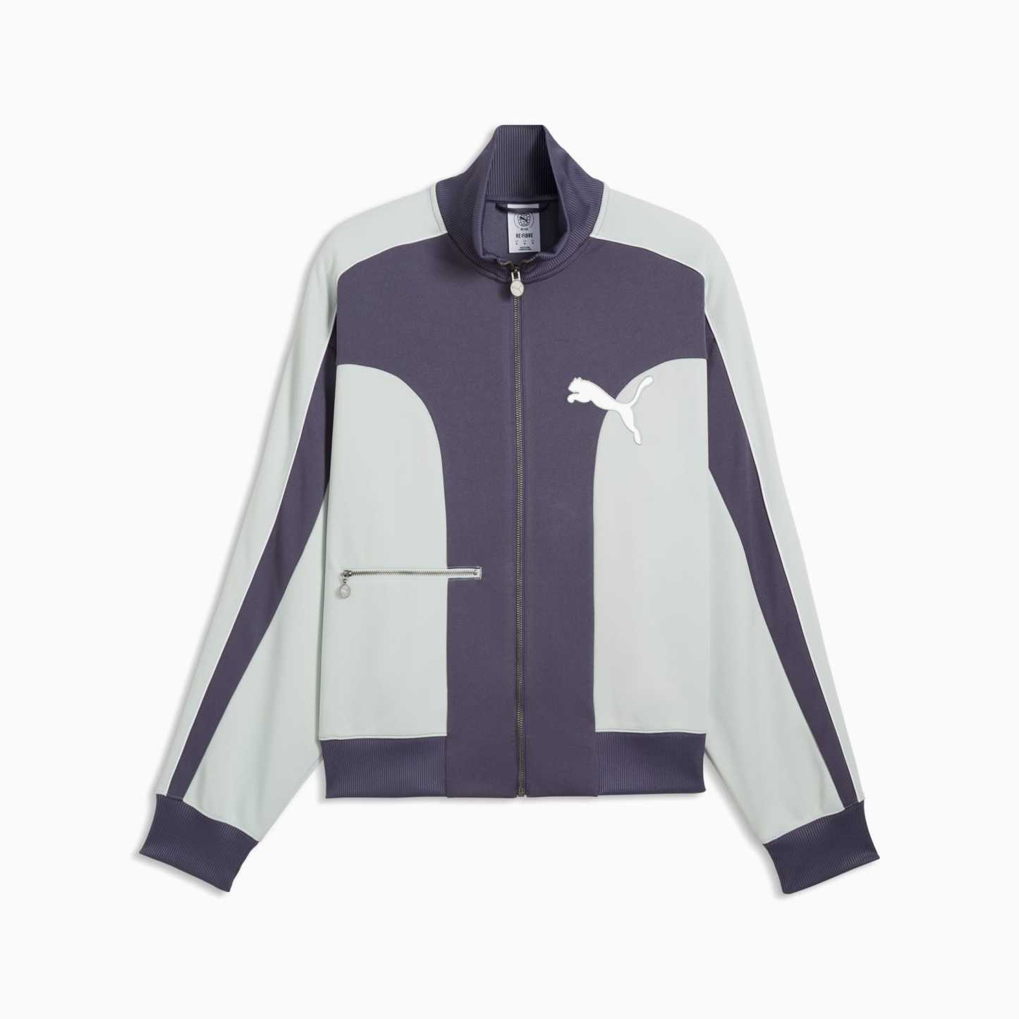 T7 Love Of The Cat Relaxed Trainingsjacke Herren - Inky Depths-Créme De Mint
