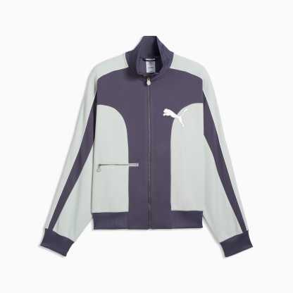 T7 Love Of The Cat Relaxed Trainingsjacke Herren - Inky Depths-Créme De Mint