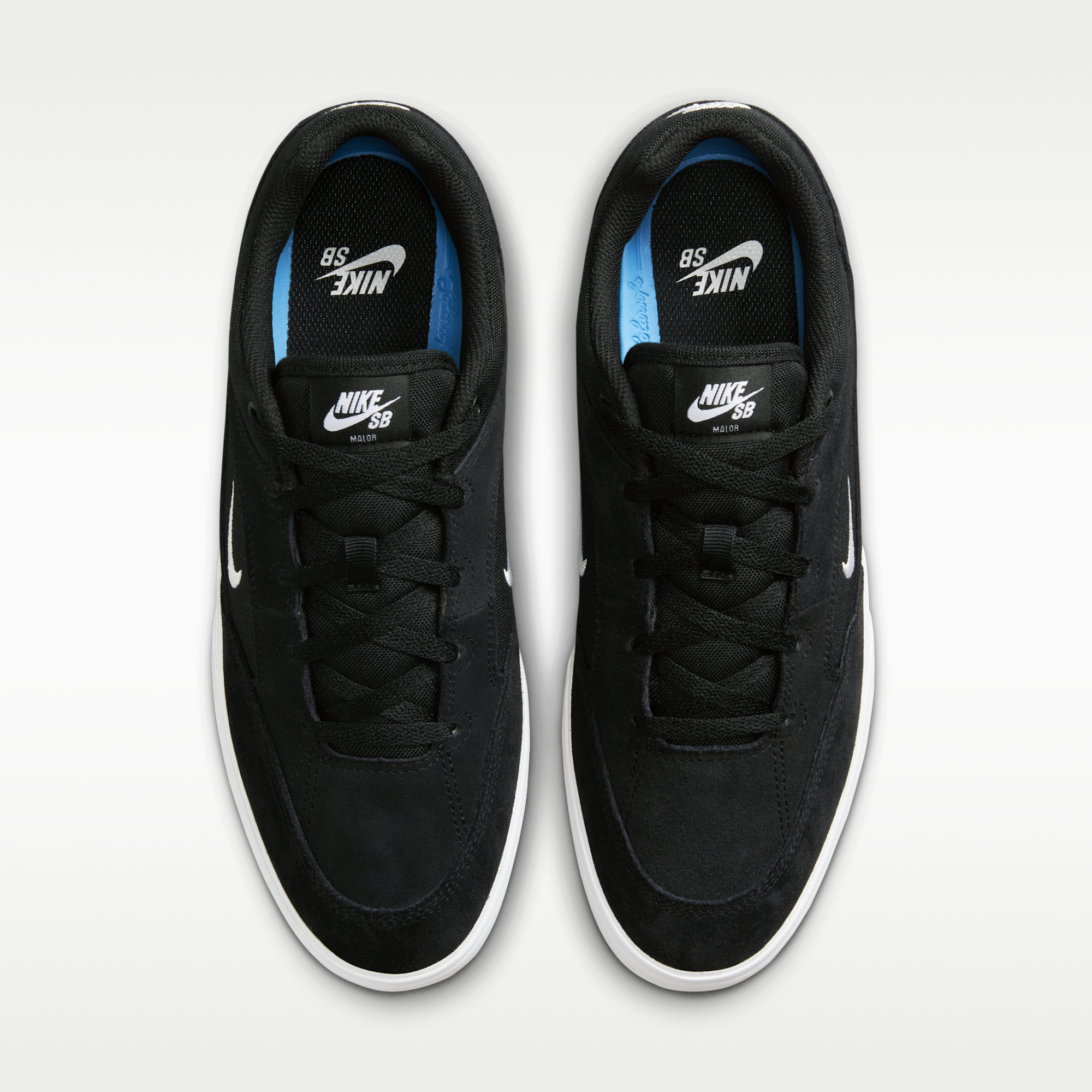 Nike SB Malor - Μαύρο/Μαύρο/Λευκό/Λευκό - 4