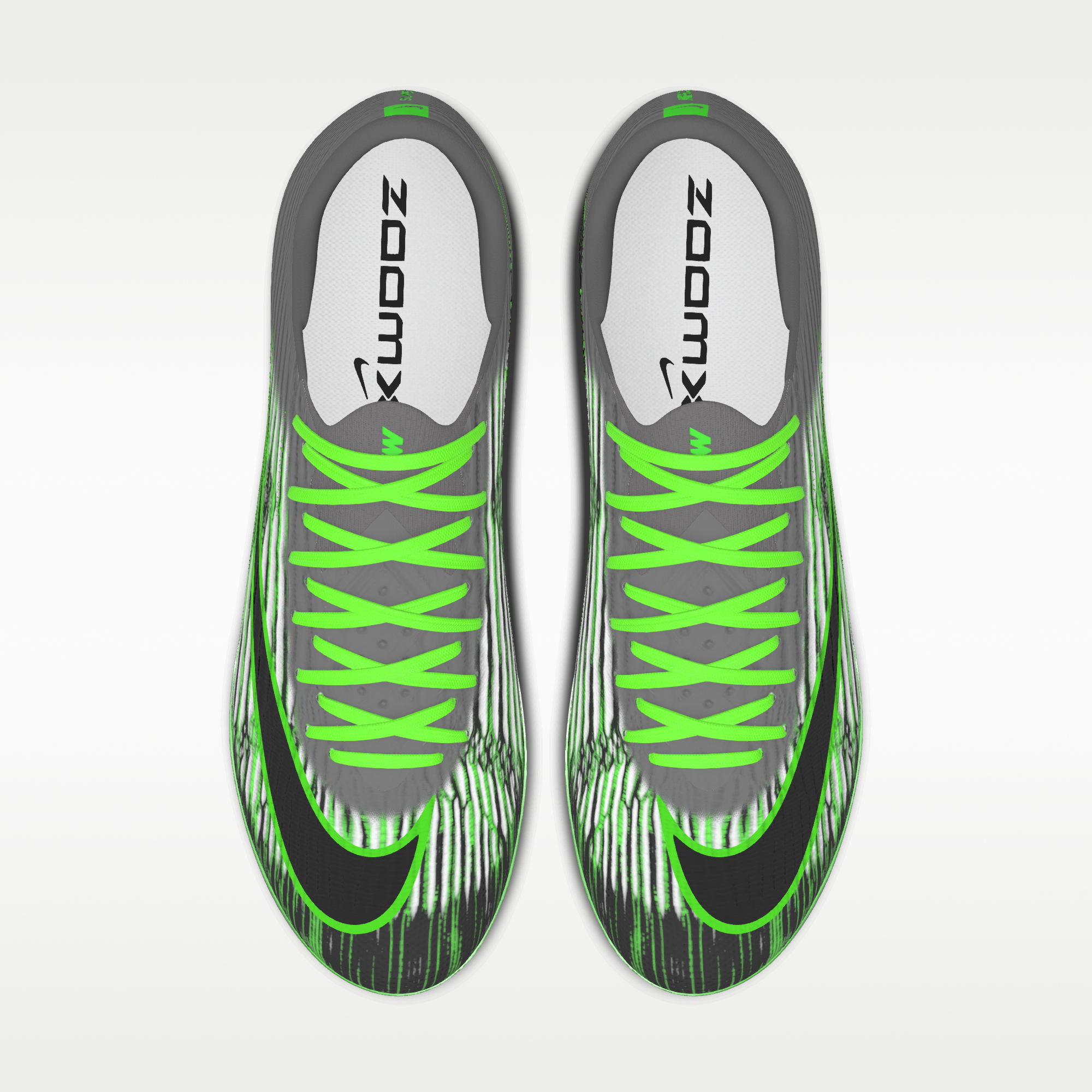 Nike Mercurial Superfly 11 Elite By You - Cool Grey/Cool Grey - 4