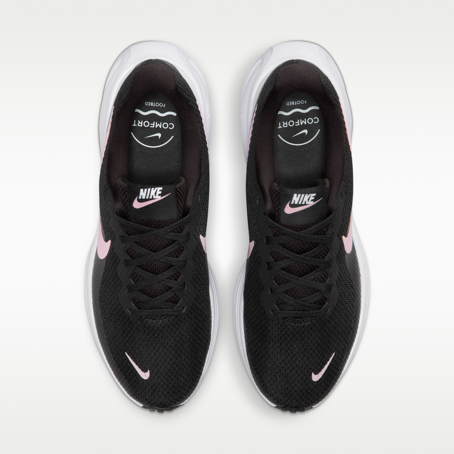 Nike Revolution 8 - Μαύρο/Λευκό/Anthracite/Pink Foam - 4