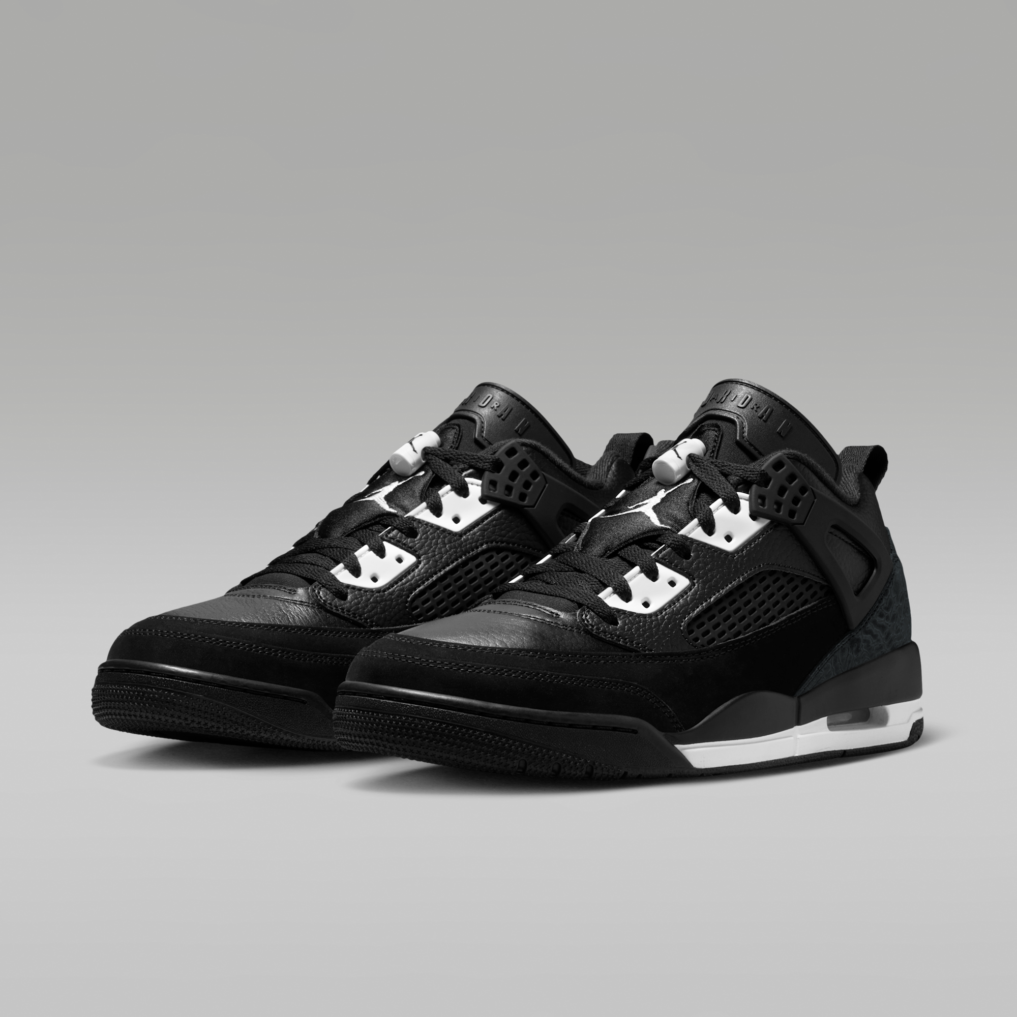 Jordan Spizike Low - Μαύρο/Λευκό/Anthracite/Λευκό - 5