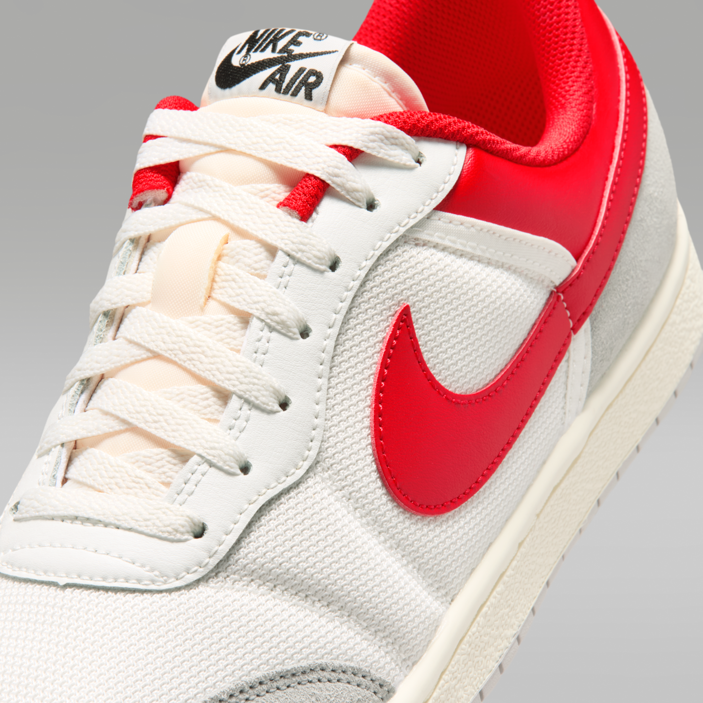Air Jordan Skyline Low - Summit White/University Red/Light Smoke Grey/Μαύρο - 7