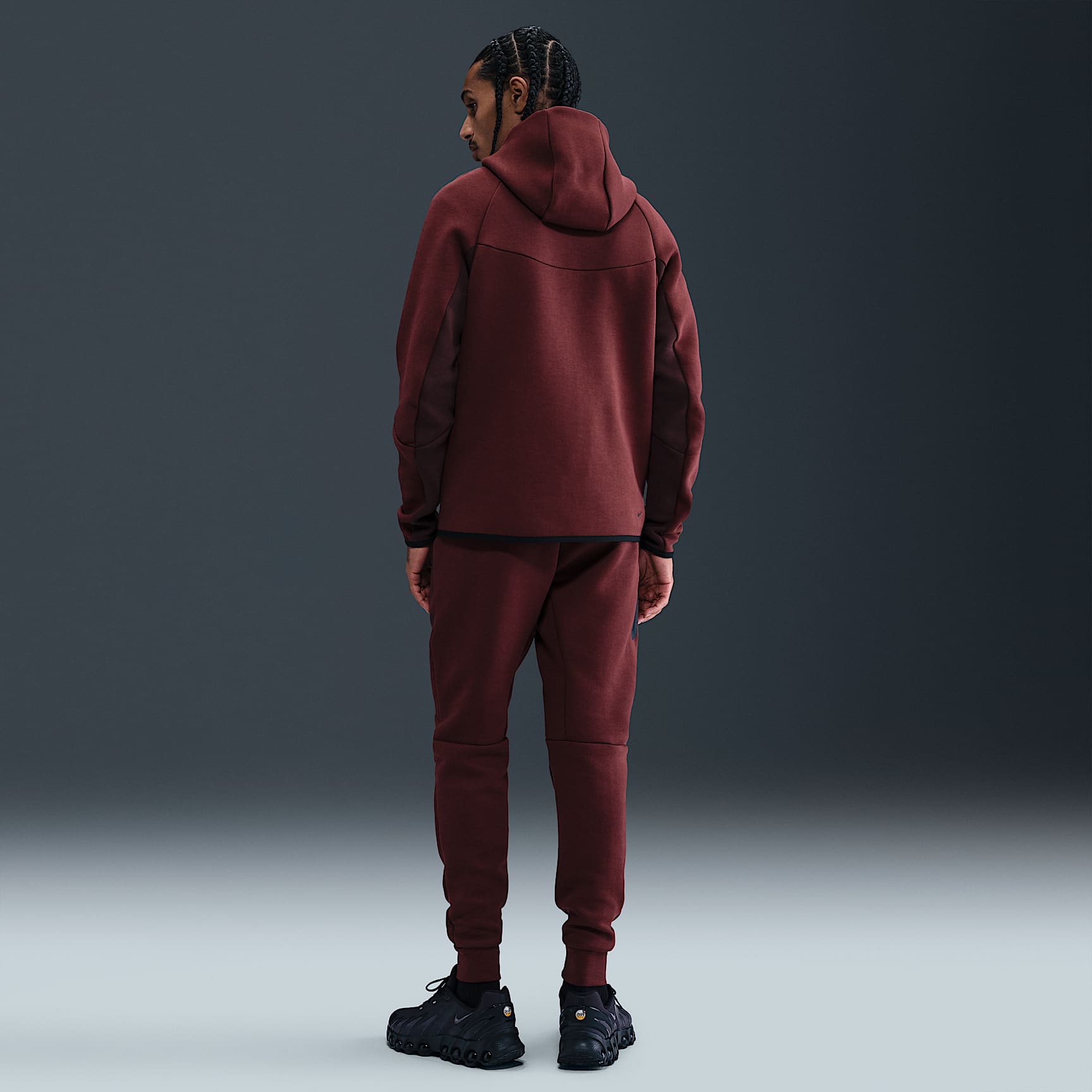 Nike Tech - Nike Tech Windrunner-Jacke aus Fleece mit durchgehendem Reißverschluss (Herren)