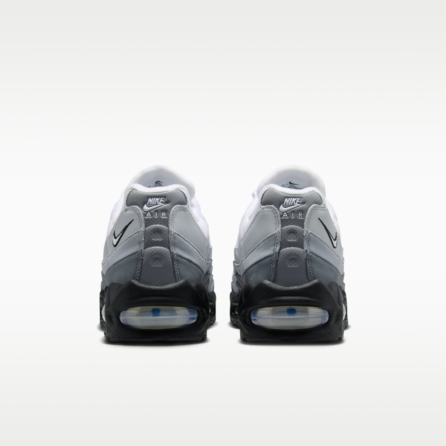 Nike Air Max 95 Big Bubble - Μαύρο/Pure Platinum/Wolf Grey/Λευκό - 6