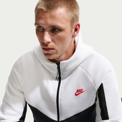Nike Tech - Nike Tech Windrunner-Jacke aus Fleece mit durchgehendem Reißverschluss (Herren)