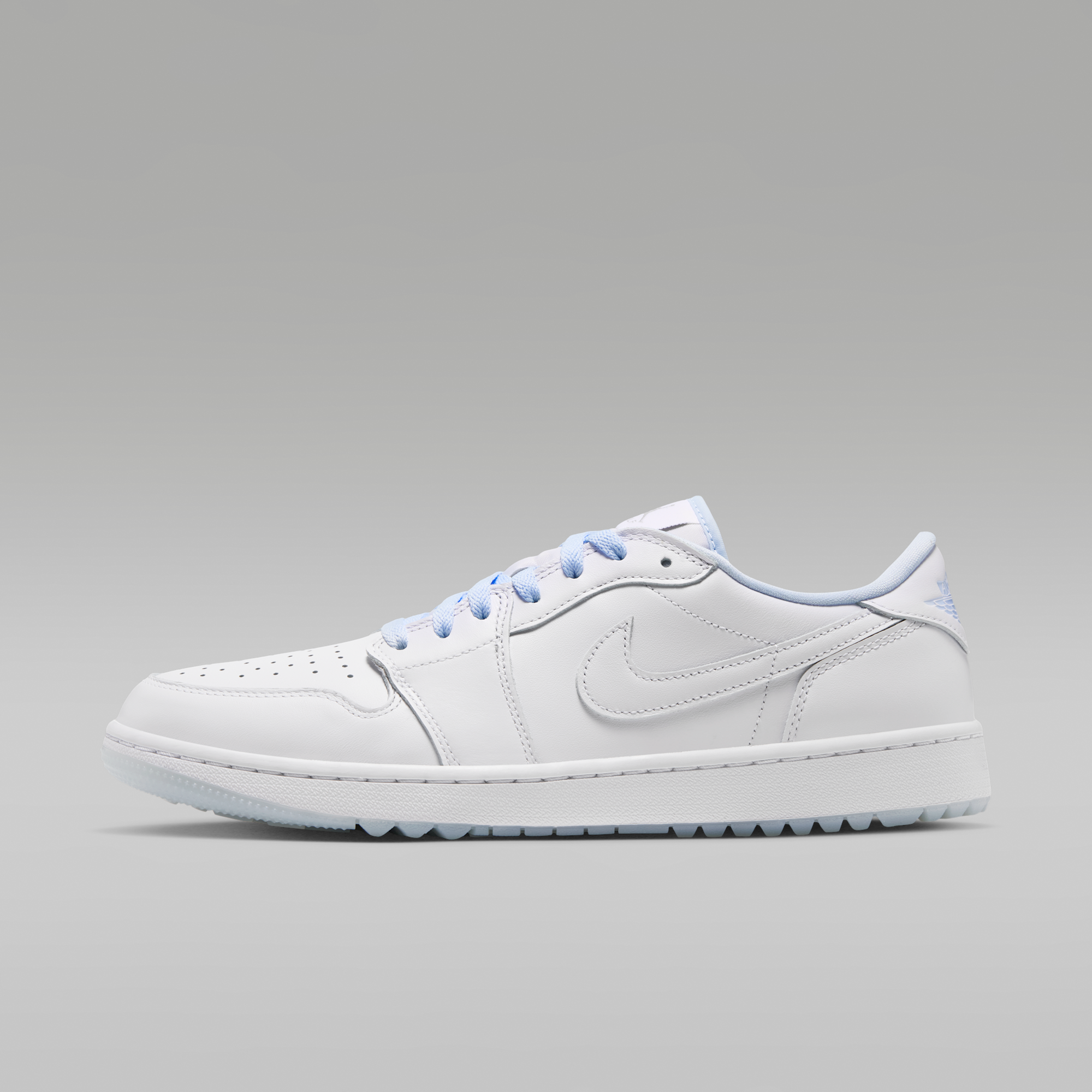 Air Jordan 1 Low G - Λευκό/Hydrogen Blue/Metallic Silver/Λευκό - 1