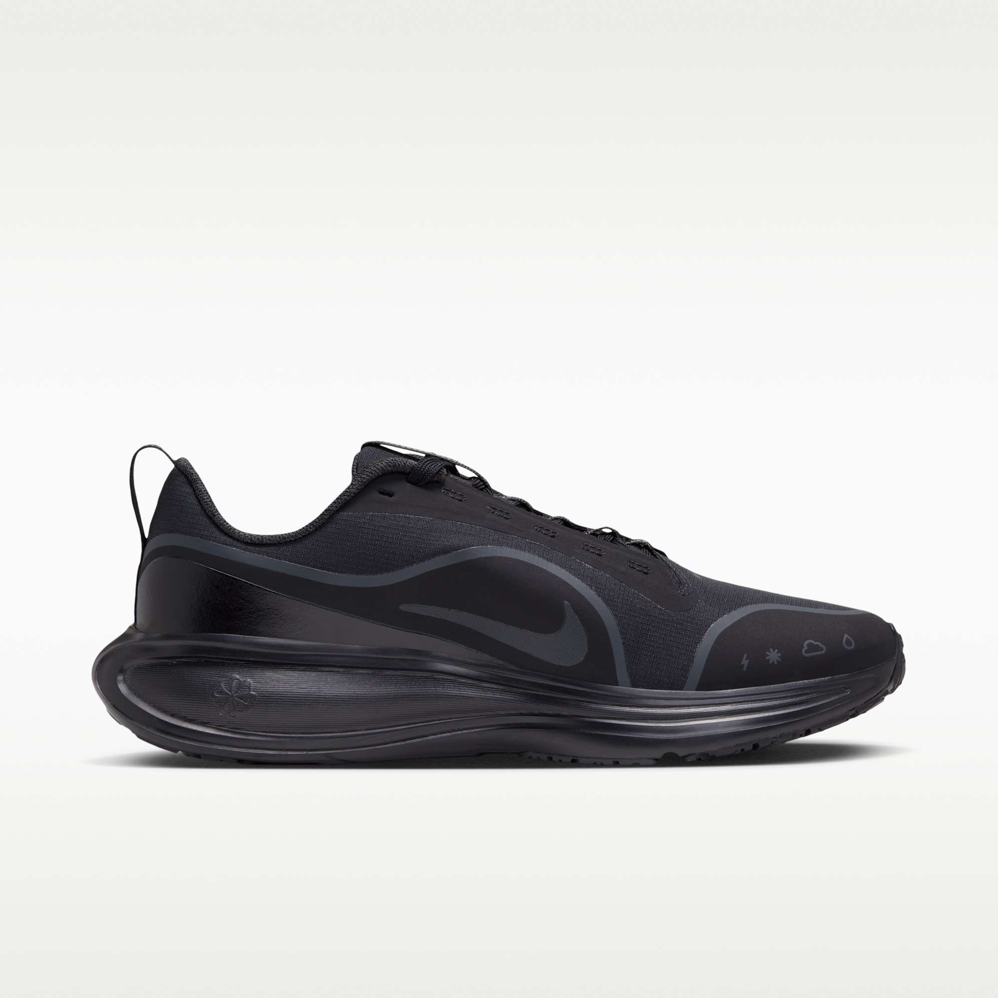 Nike Revolution 8 Utility - Μαύρο/Anthracite - 3