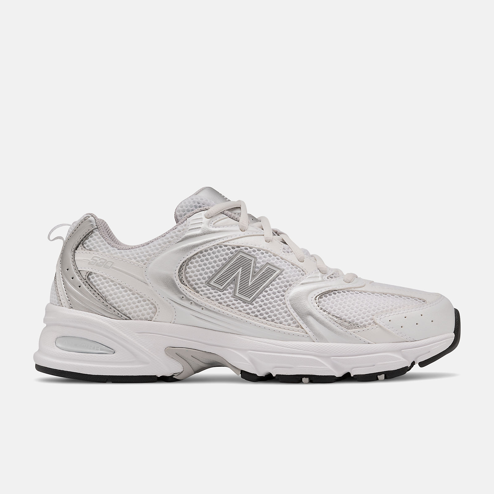 New Balance 530 - WHITE con SILVER METALLIC - MR530EMA