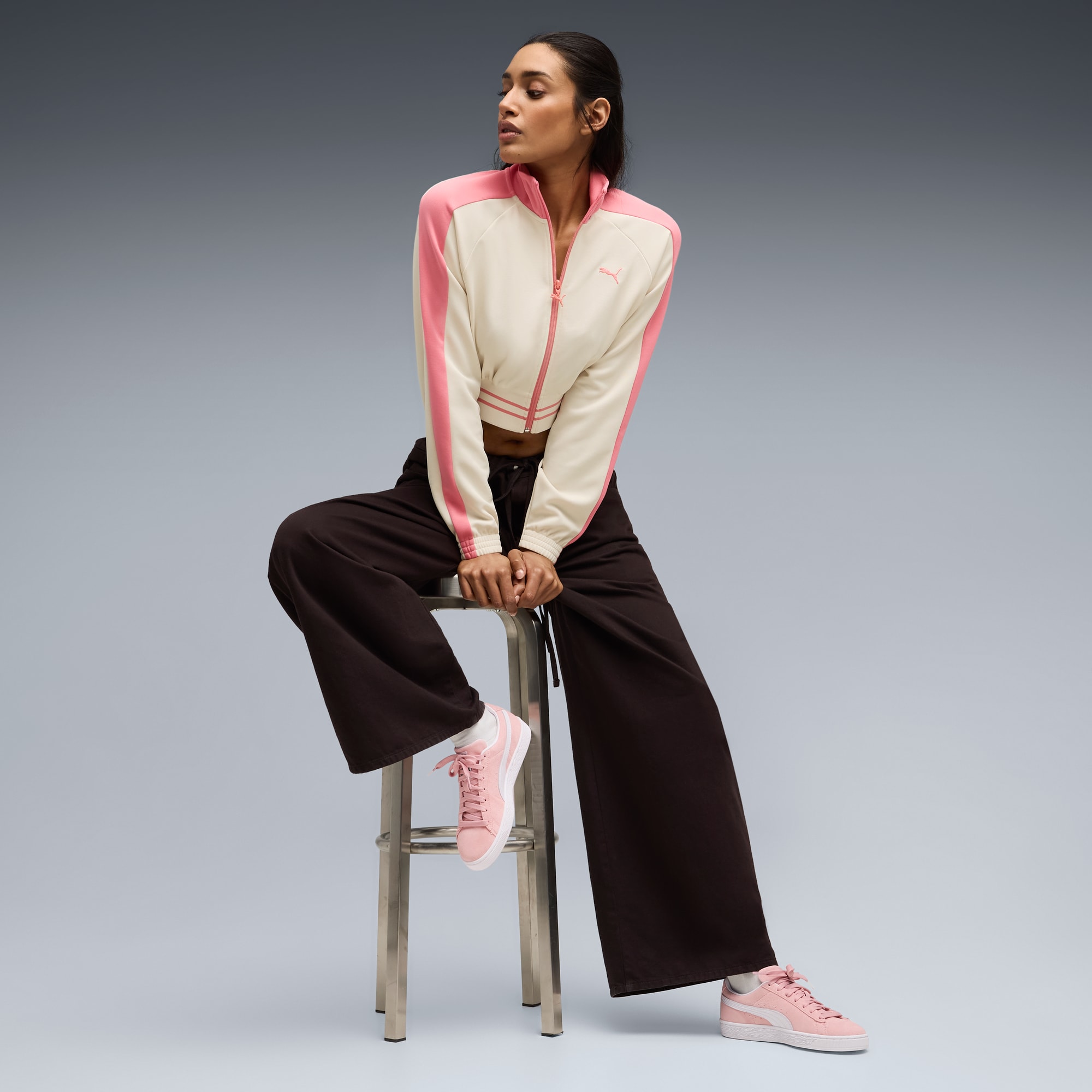 Suede Classic Sneakers Unisex - Rosy Outlook-PUMA White