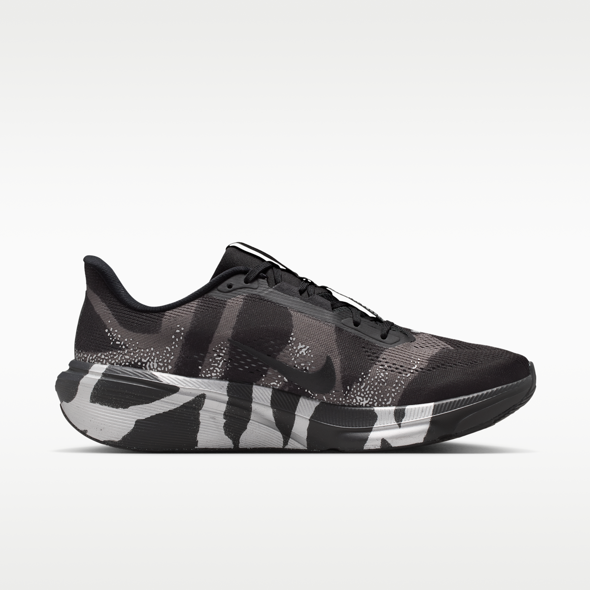 Nike Pegasus 42 - Μαύρο/Medium Ash/Metallic Silver/Μαύρο - 3