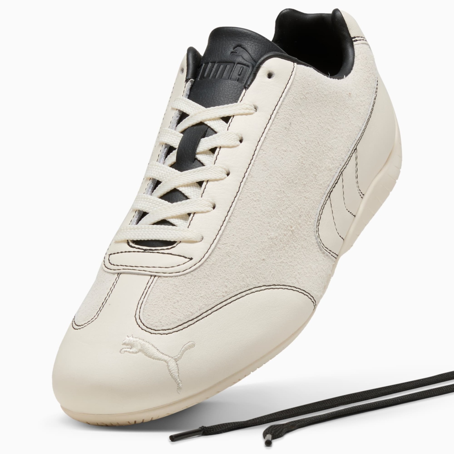 Speedcat Icons Sneakers Unisex - Frosted Ivory-PUMA Black
