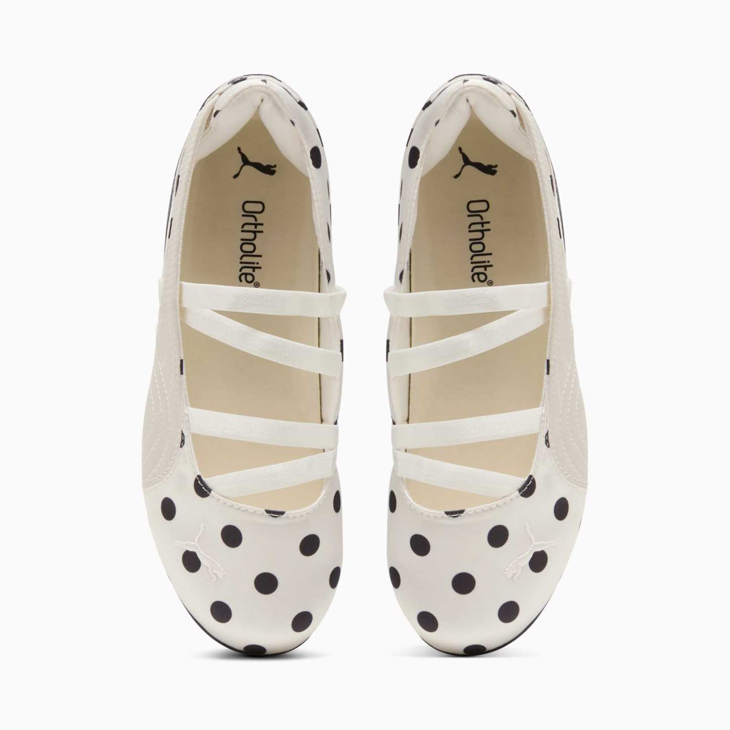 Speedcat Ballet Polka Dot II Sneakers Damen - Warm White-PUMA Black
