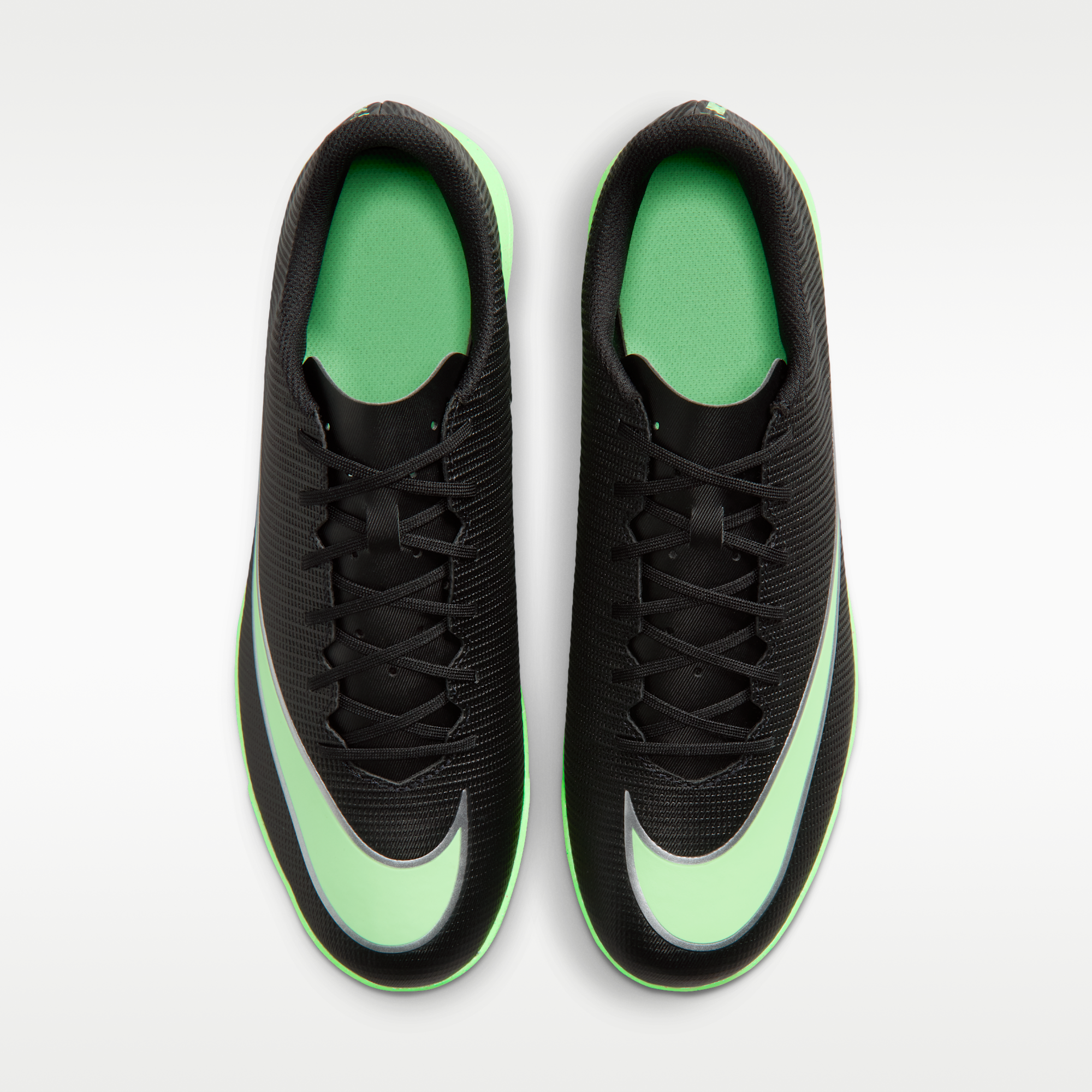 Nike Mercurial Vapor 17 Club - Μαύρο/Μαύρο/Illusion Green (IM5965-001) - 4