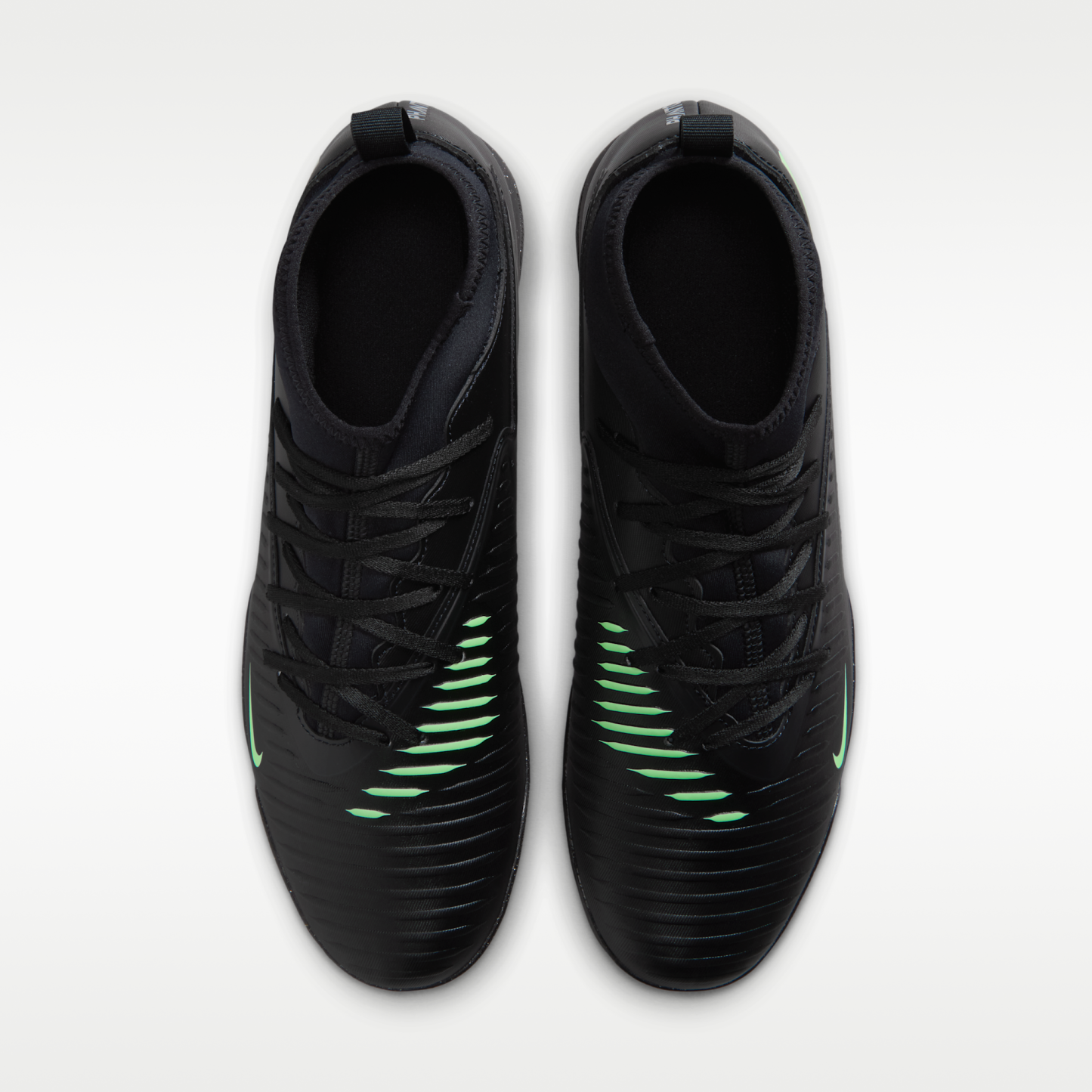 Nike Phantom 6 High Club - Μαύρο/Μαύρο/Illusion Green (HQ2276-001) - 4