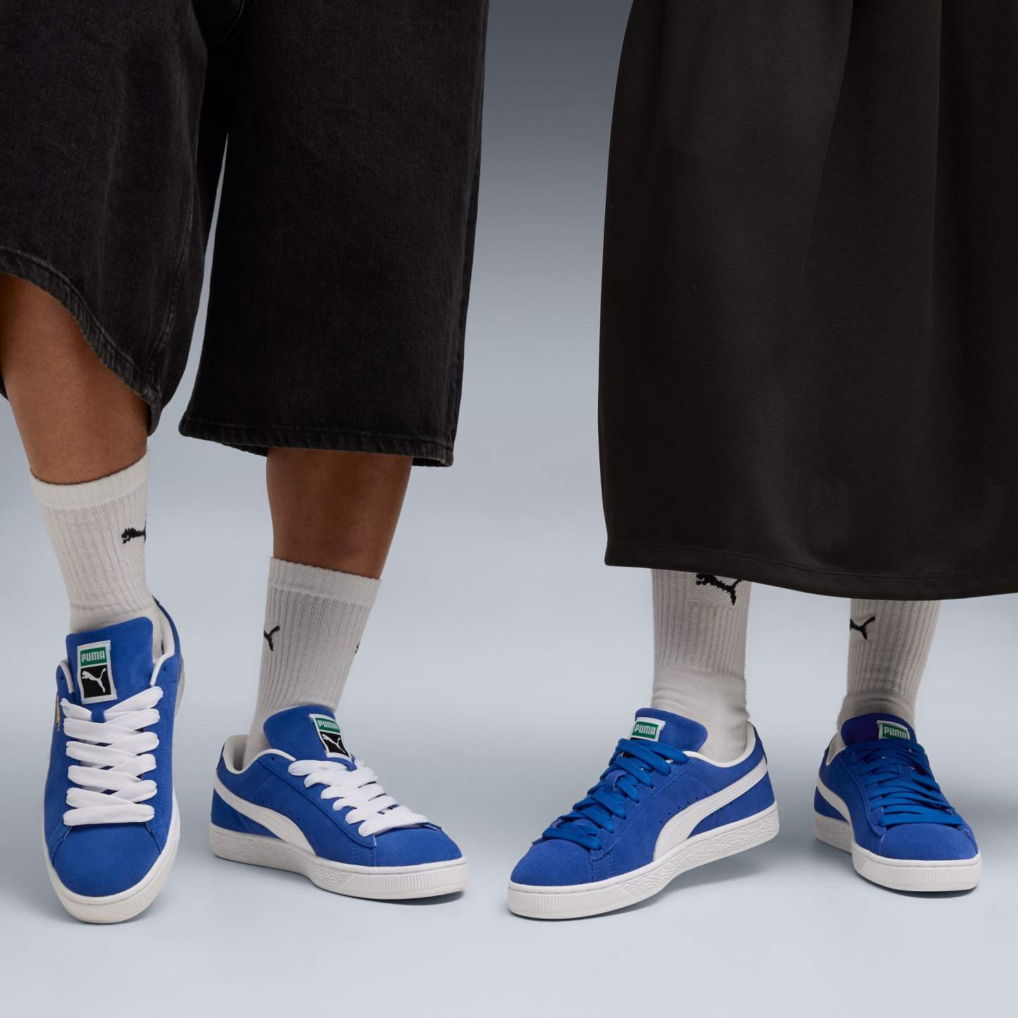 Suede Classic Sneakers Unisex - Mountain Blue-PUMA White
