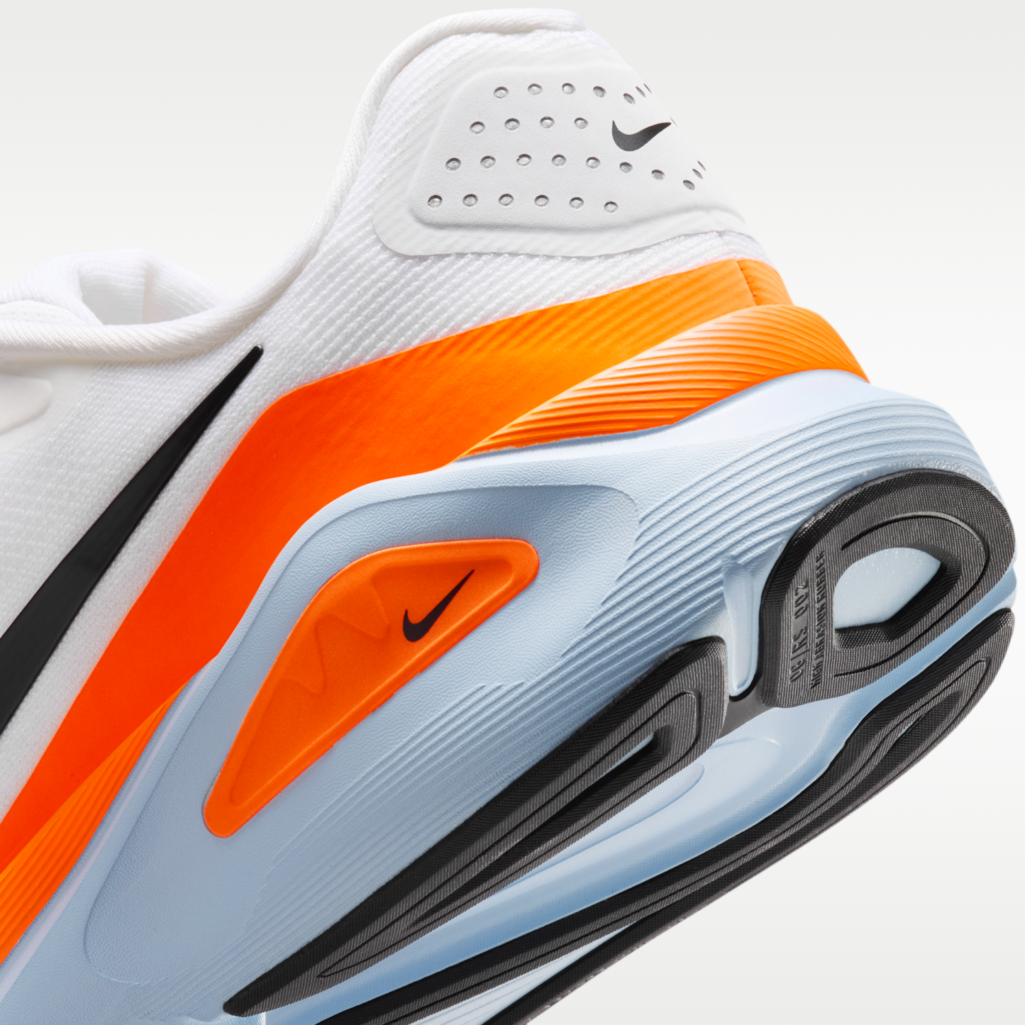Nike Structure 26 - Λευκό/Hydrogen Blue/Total Orange/Μαύρο - 8