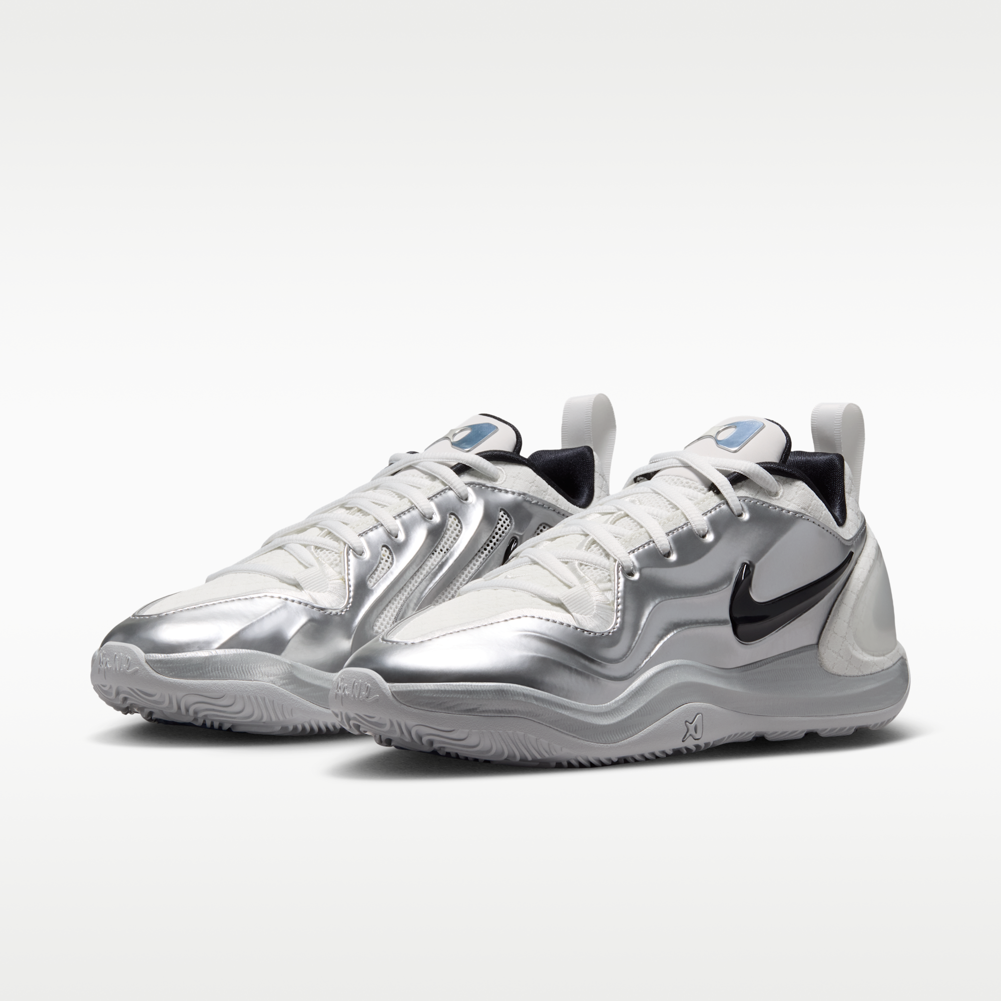 A'Two "Mirrored" - Summit White/Metallic Silver/Μαύρο - 5