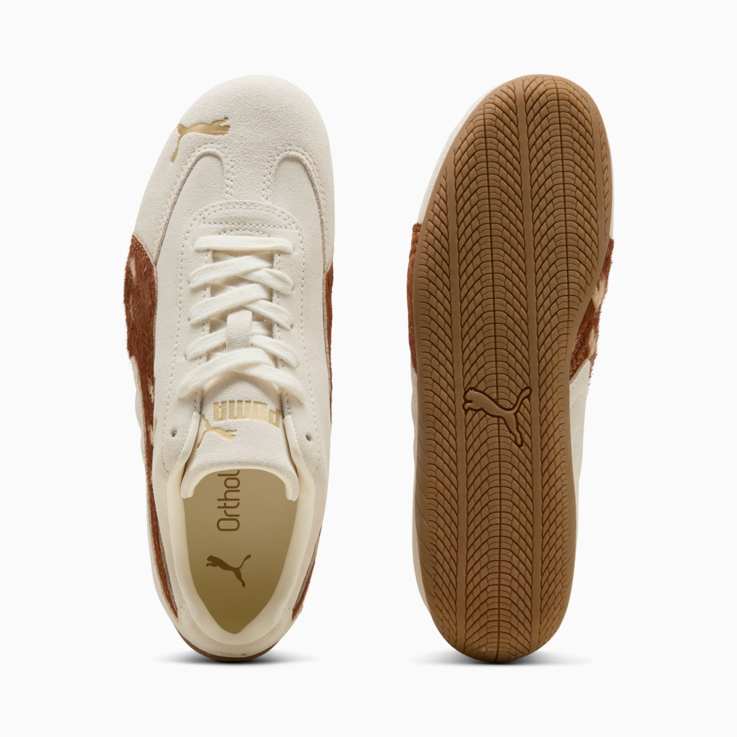 Speedcat Doelette Sneakers Damen - Warm White-Caramel Latte