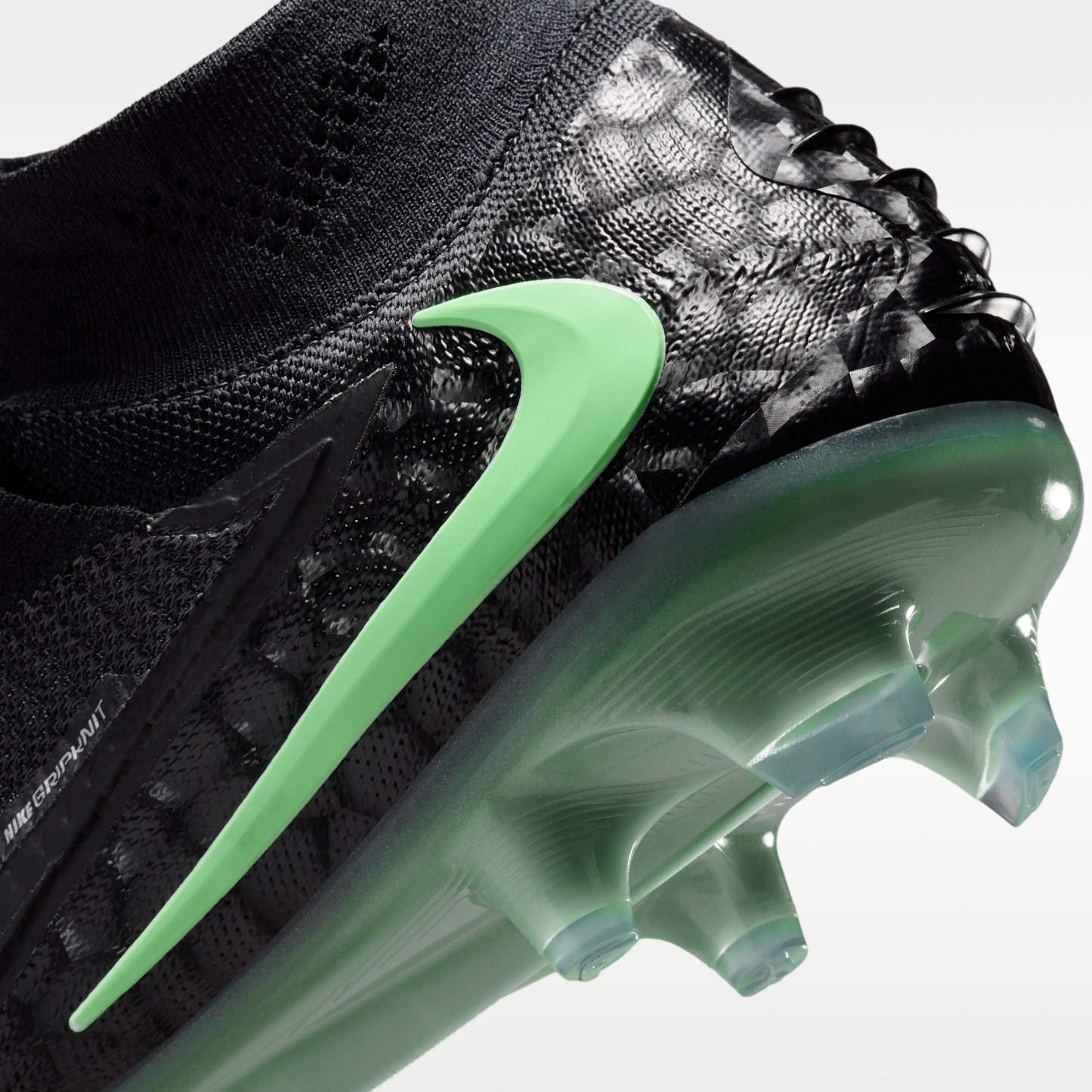 Nike Phantom 6 High Elite - Μαύρο/Μαύρο/Illusion Green (HJ2147-001) - 9