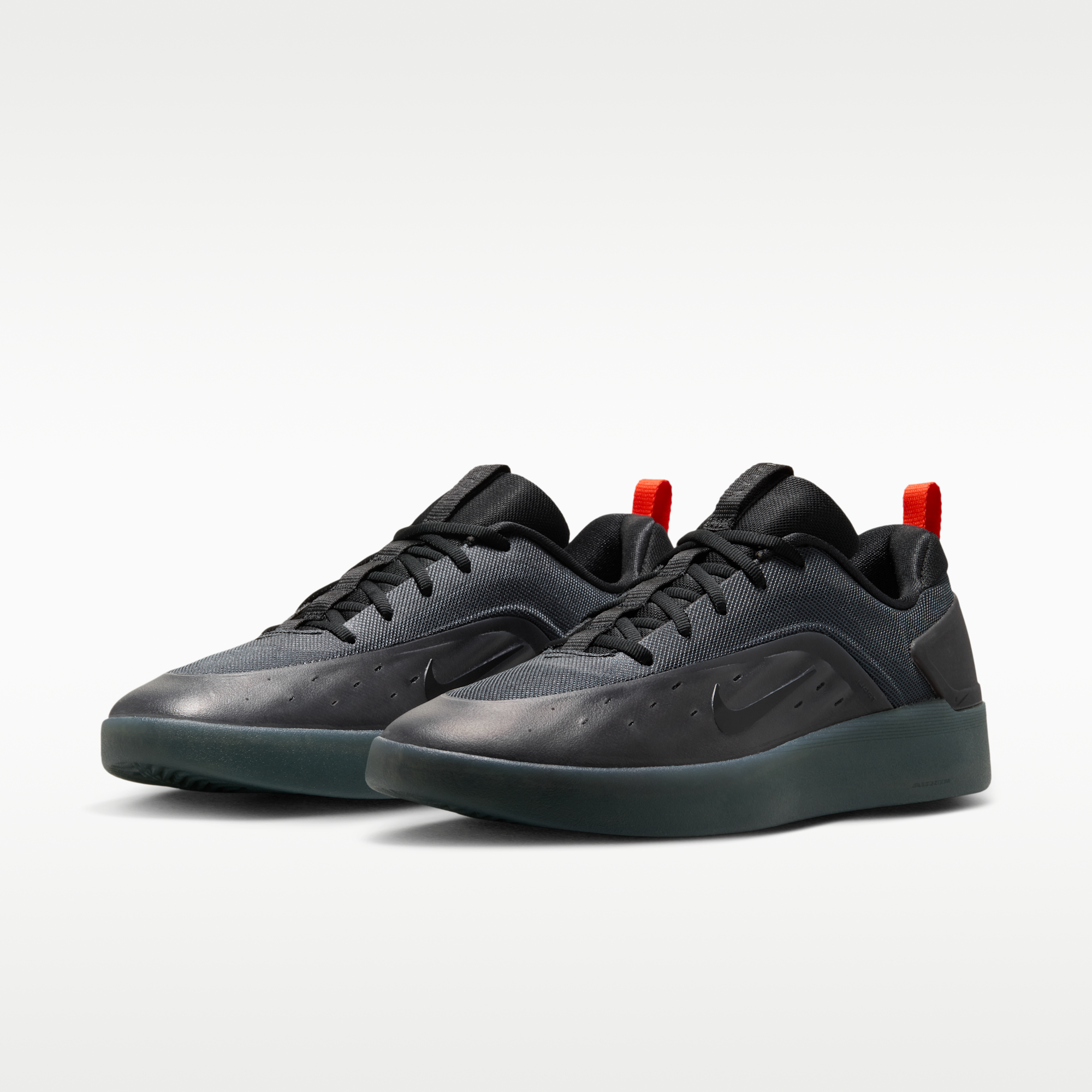 Nike SB Zoom Nyjah 4 - Cool Grey/Wolf Grey/Cool Grey/Λευκό - 5