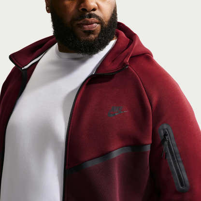 Nike Tech - Nike Tech Windrunner-Jacke aus Fleece mit durchgehendem Reißverschluss (Herren)