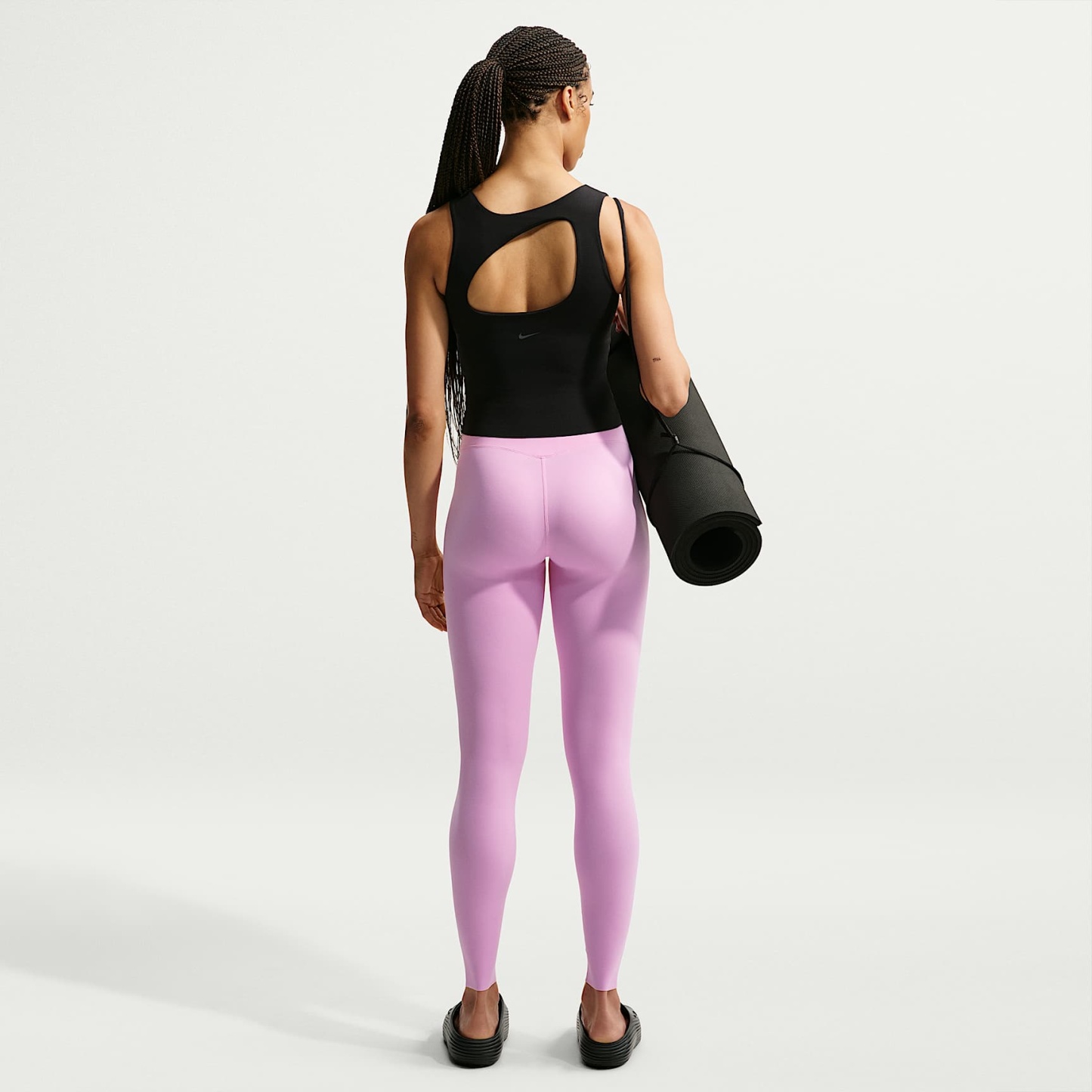 Nike Zenvy - Nike Zenvy Leggings in voller Länge mit hohem Bund und ohne Frontnaht (Damen)