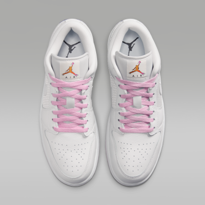 Air Jordan 1 Low SE - Summit White/Light Arctic Pink/Silver - 4