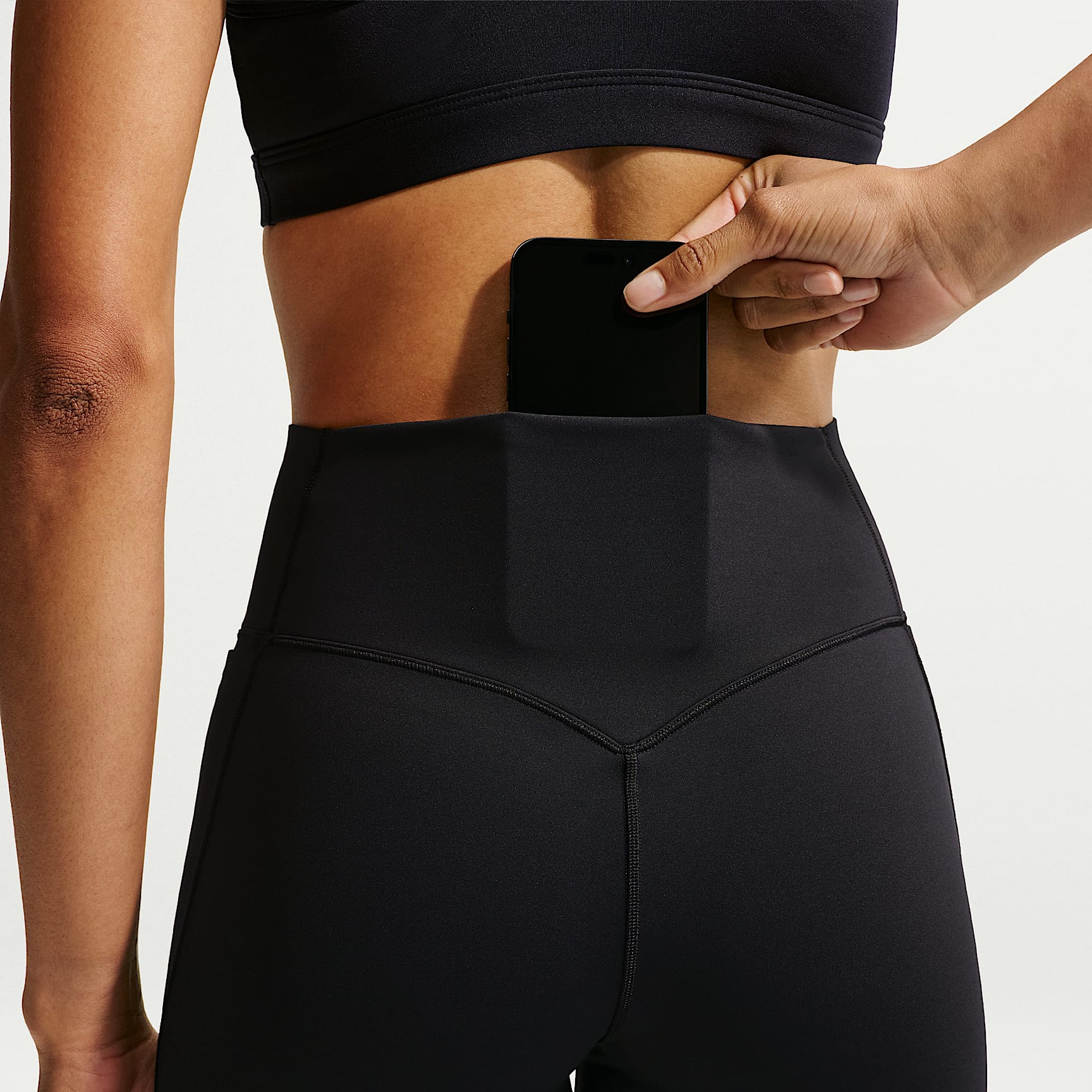 Nike Universa - Nike Universa Leggings in voller Länge mit hohem Bund und ohne Frontnaht (Damen)