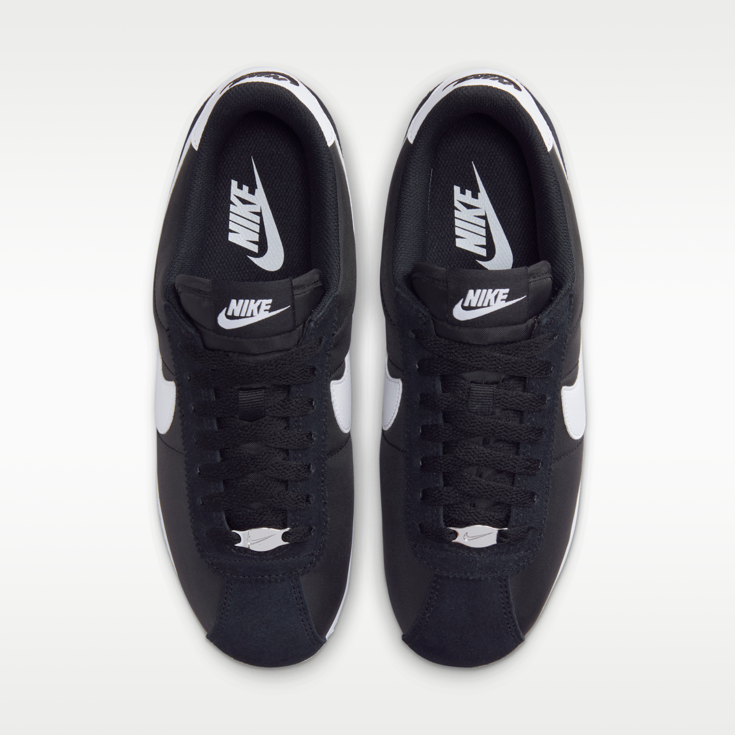 Nike Cortez Textile - Μαύρο/Λευκό - 4