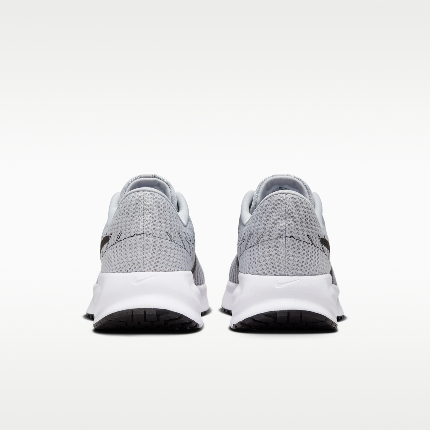 Nike Run Defy - Wolf Grey/Λευκό/Iron Grey/Μαύρο - 6