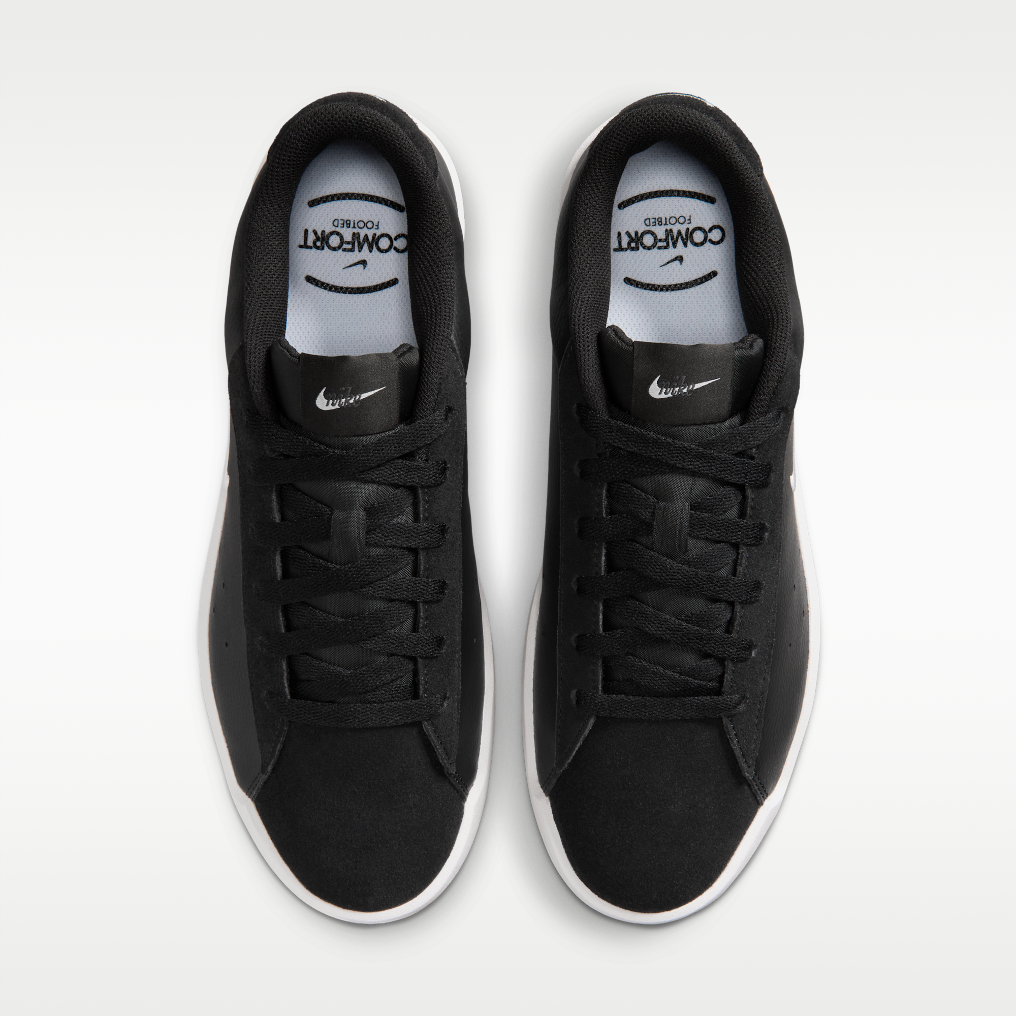 Nike Court Heritage - Μαύρο/Μαύρο/Λευκό - 4