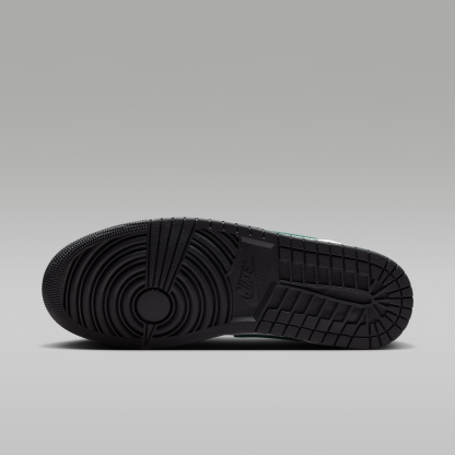 Air Jordan 1 Low - Μαύρο/Gorge Green/Summit White - 2