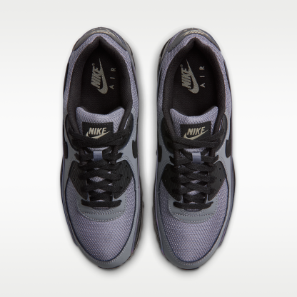 Nike Air Max 90 - Cool Grey/Light Army/Μαύρο - 4