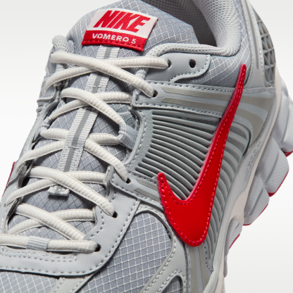 Nike Zoom Vomero 5 - Grey Fog/Particle Grey/Phantom/University Red - 7