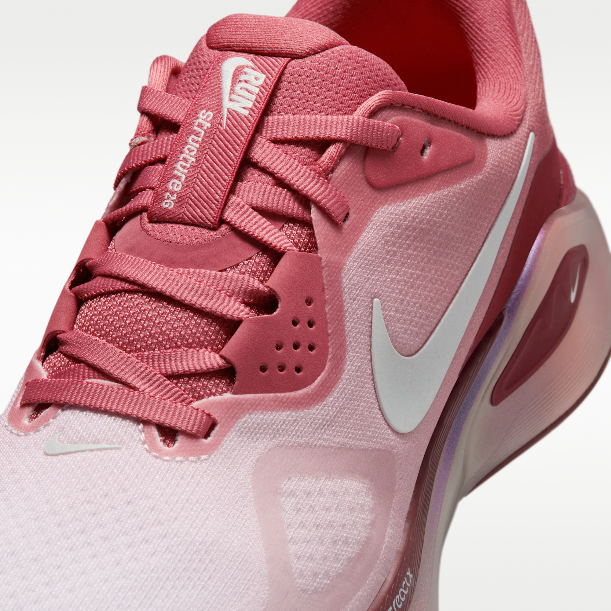 Nike Structure 26 - Light Redwood/Team Red/Bright Crimson/Barely Green - 7