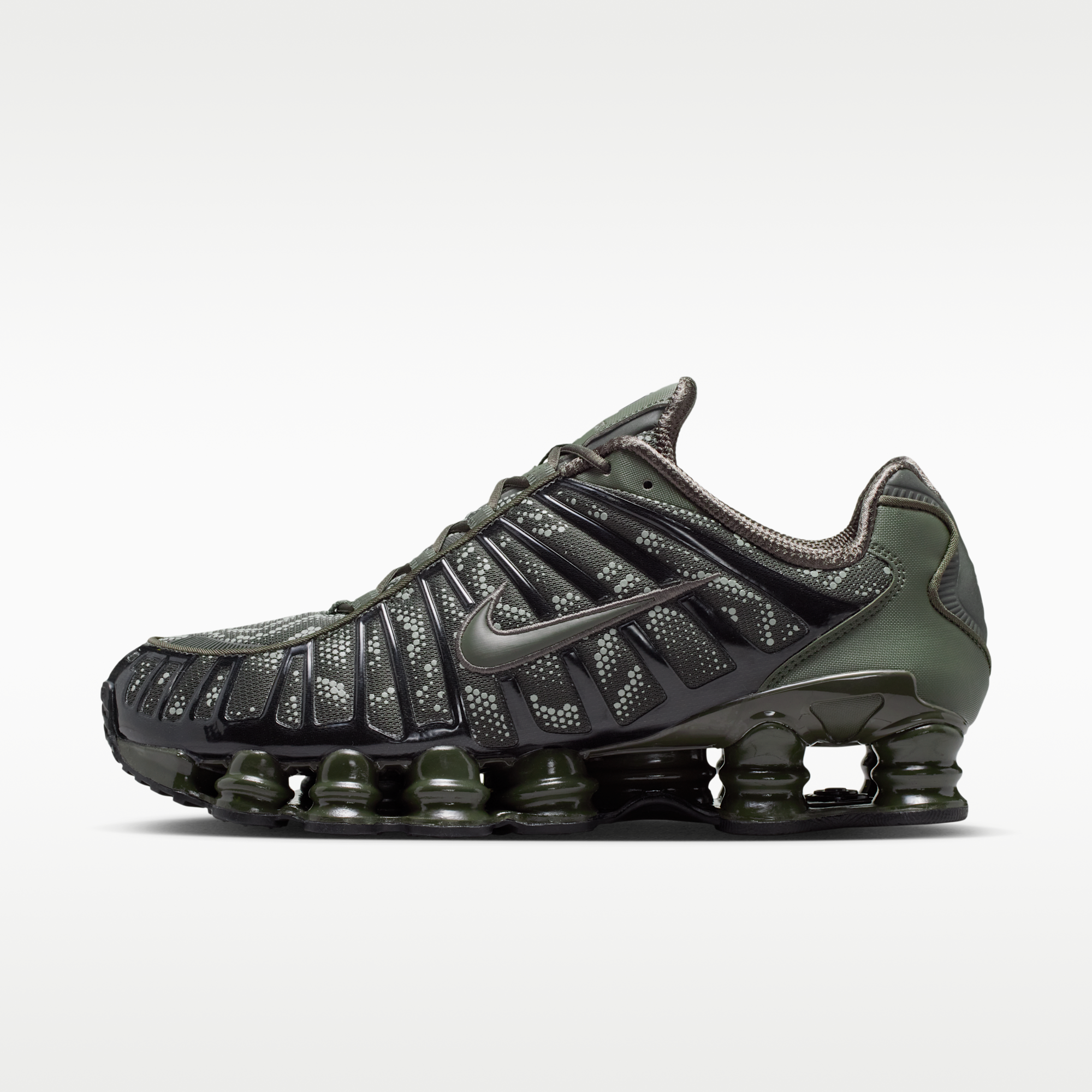Nike Shox TL - Newsprint/Μαύρο/Newsprint - 1