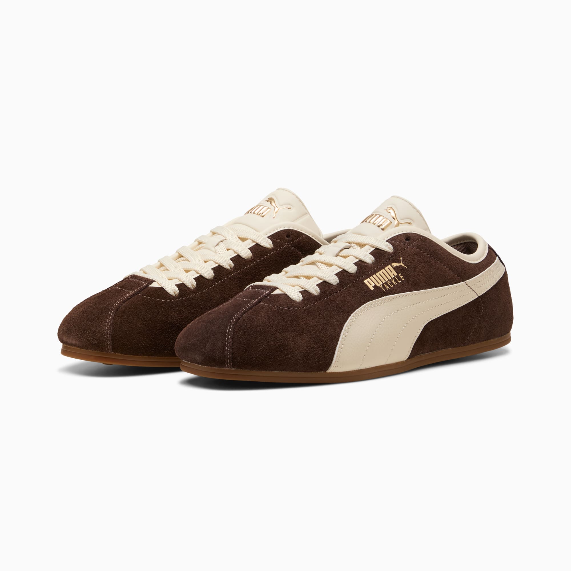 PUMA Tackle Sneakers Unisex - Chocolate-Alpine Snow-Gum