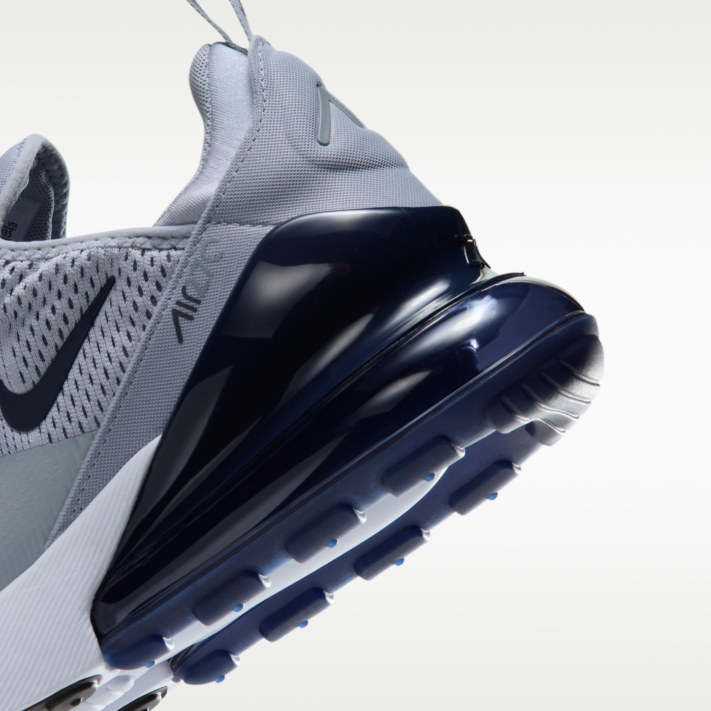 Nike Air Max 270 - Wolf Grey/Cool Grey/Λευκό/Obsidian - 8