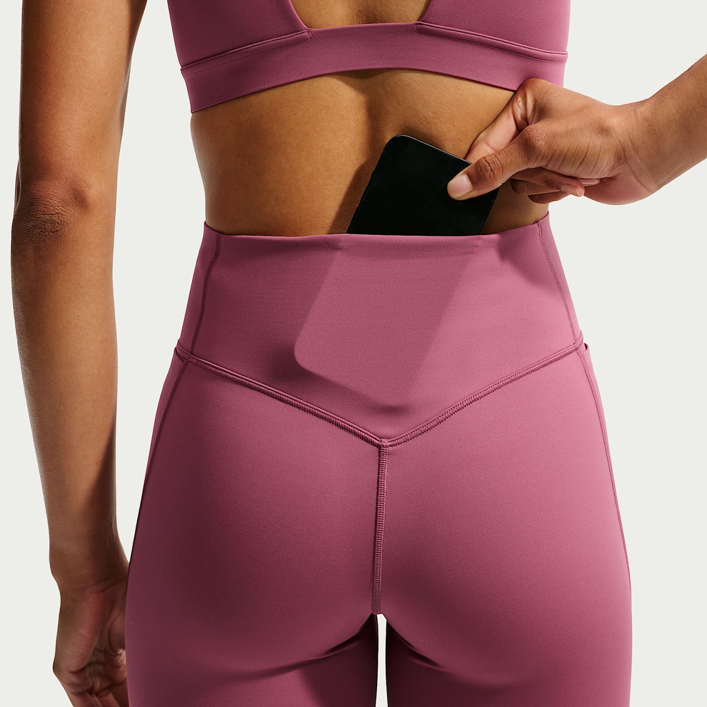 Nike Universa - Nike Universa Leggings in voller Länge mit hohem Bund und ohne Frontnaht (Damen)