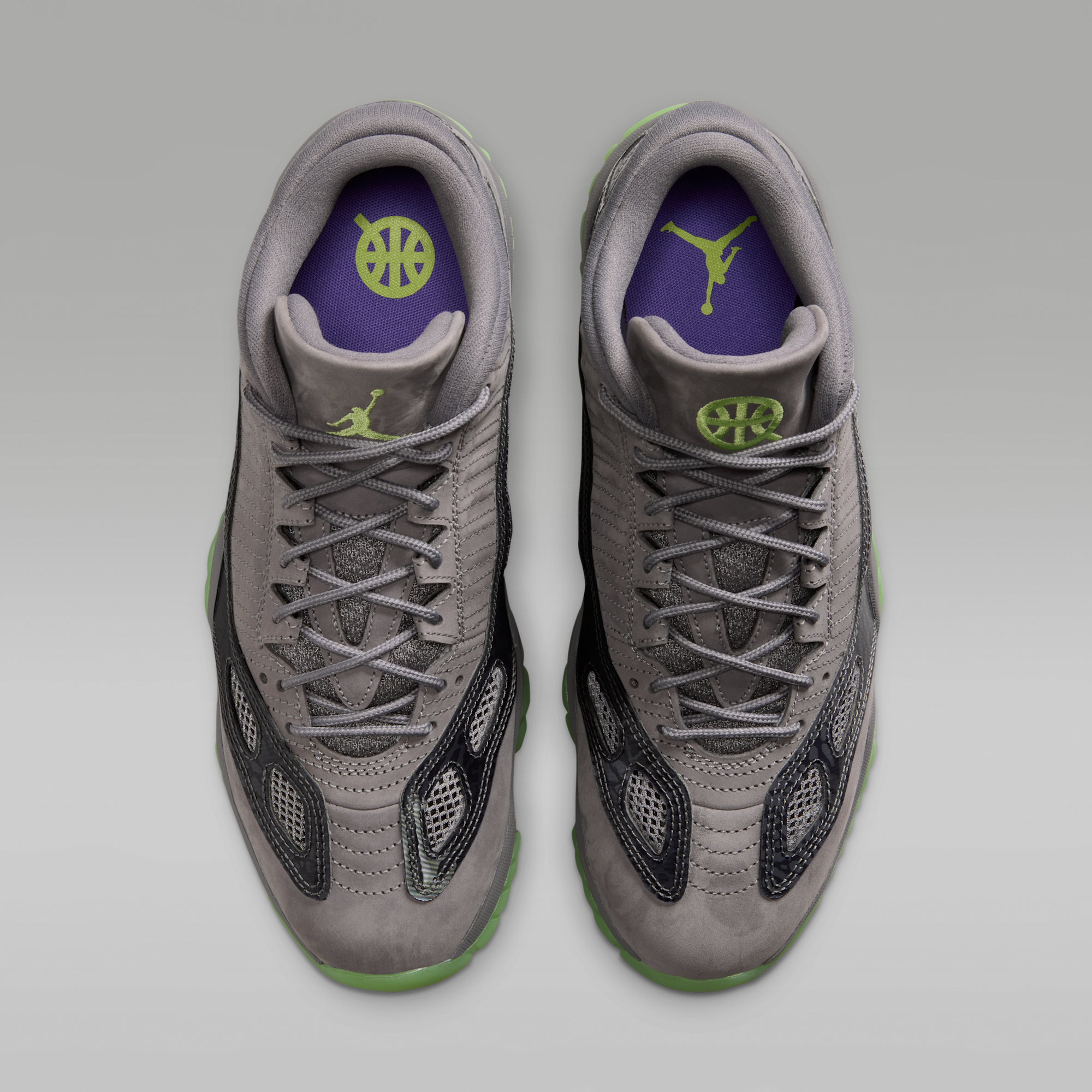 Air Jordan 11 "Quai 54" - Gunsmoke/Πολύχρωμο - 4