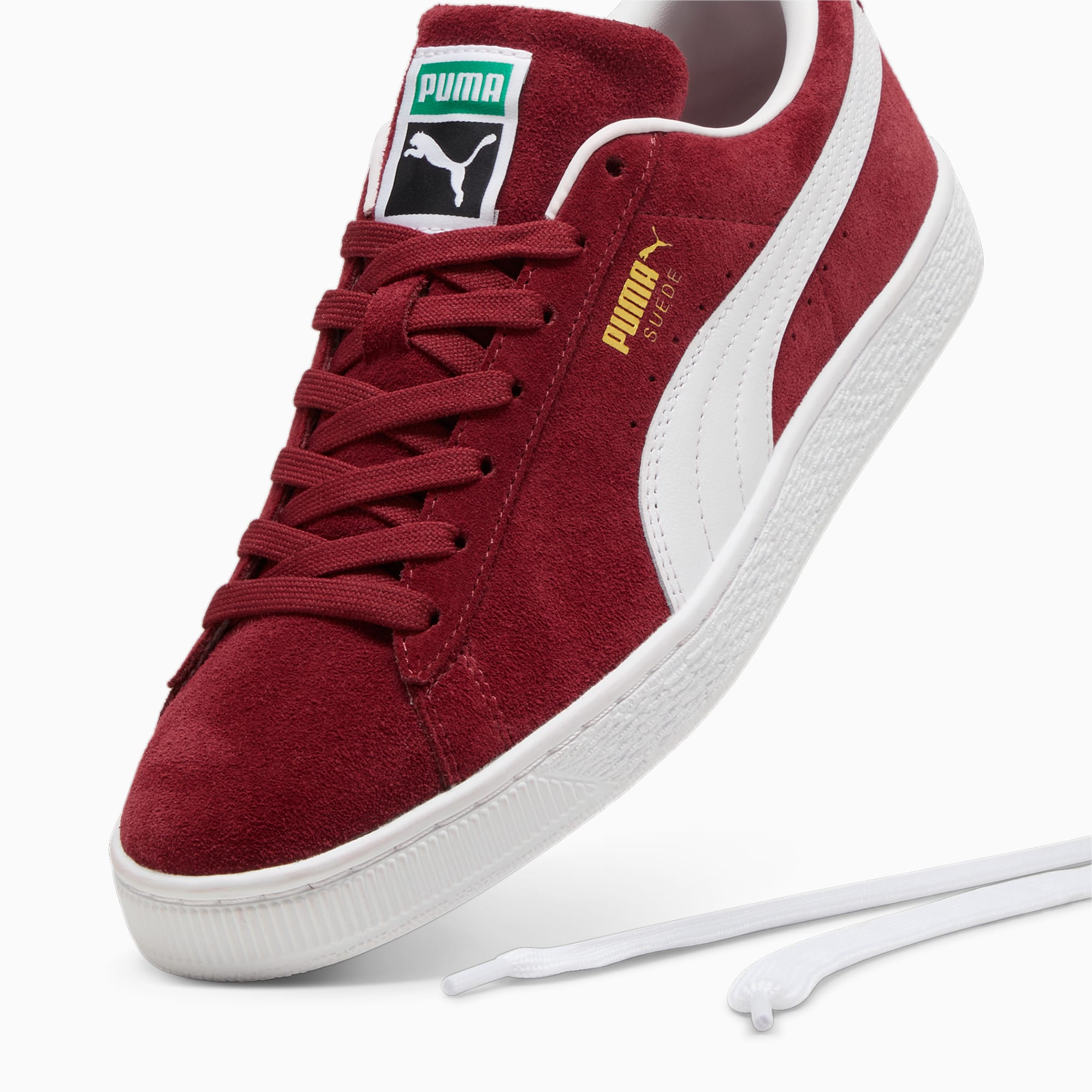 Suede Classic Sneakers Unisex - Team Regal Red-PUMA White