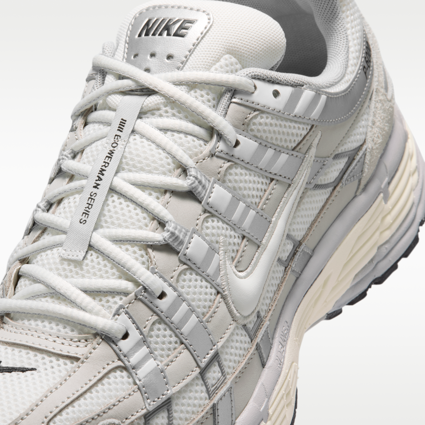 Nike P-6000 - Light Bone/Pale Ivory/Μαύρο/Sail - 7